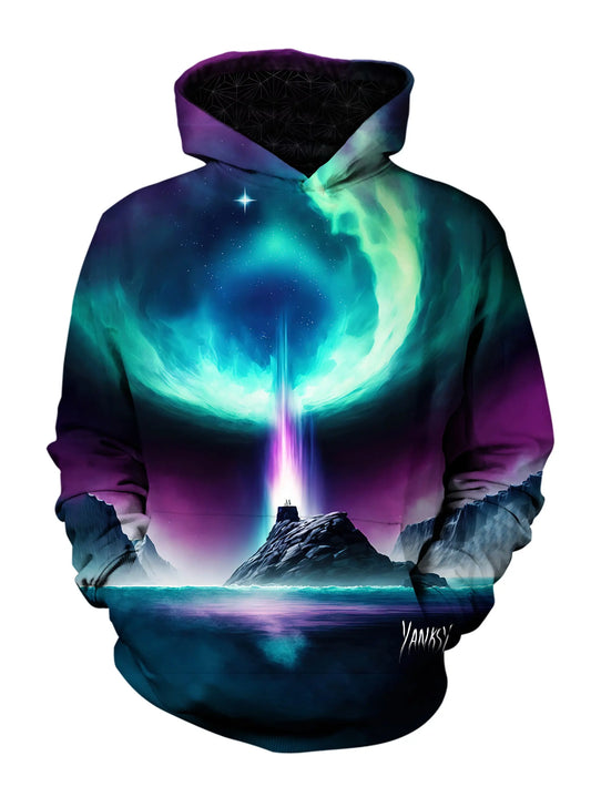 Experience the transformative power of psychedelic design with this unique pullover hoodie