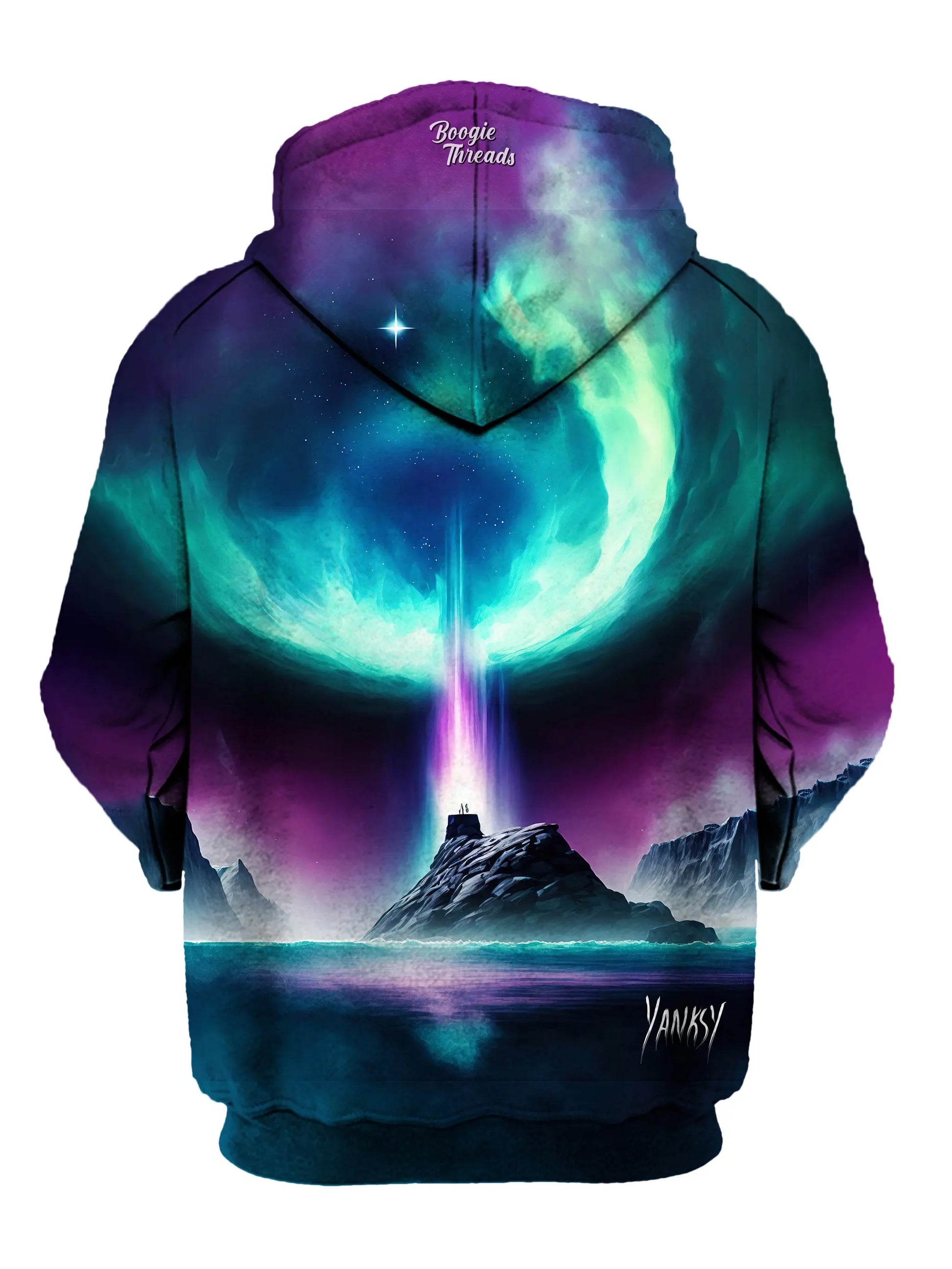 Elevate your wardrobe with this bold and colorful trippy hoodie
