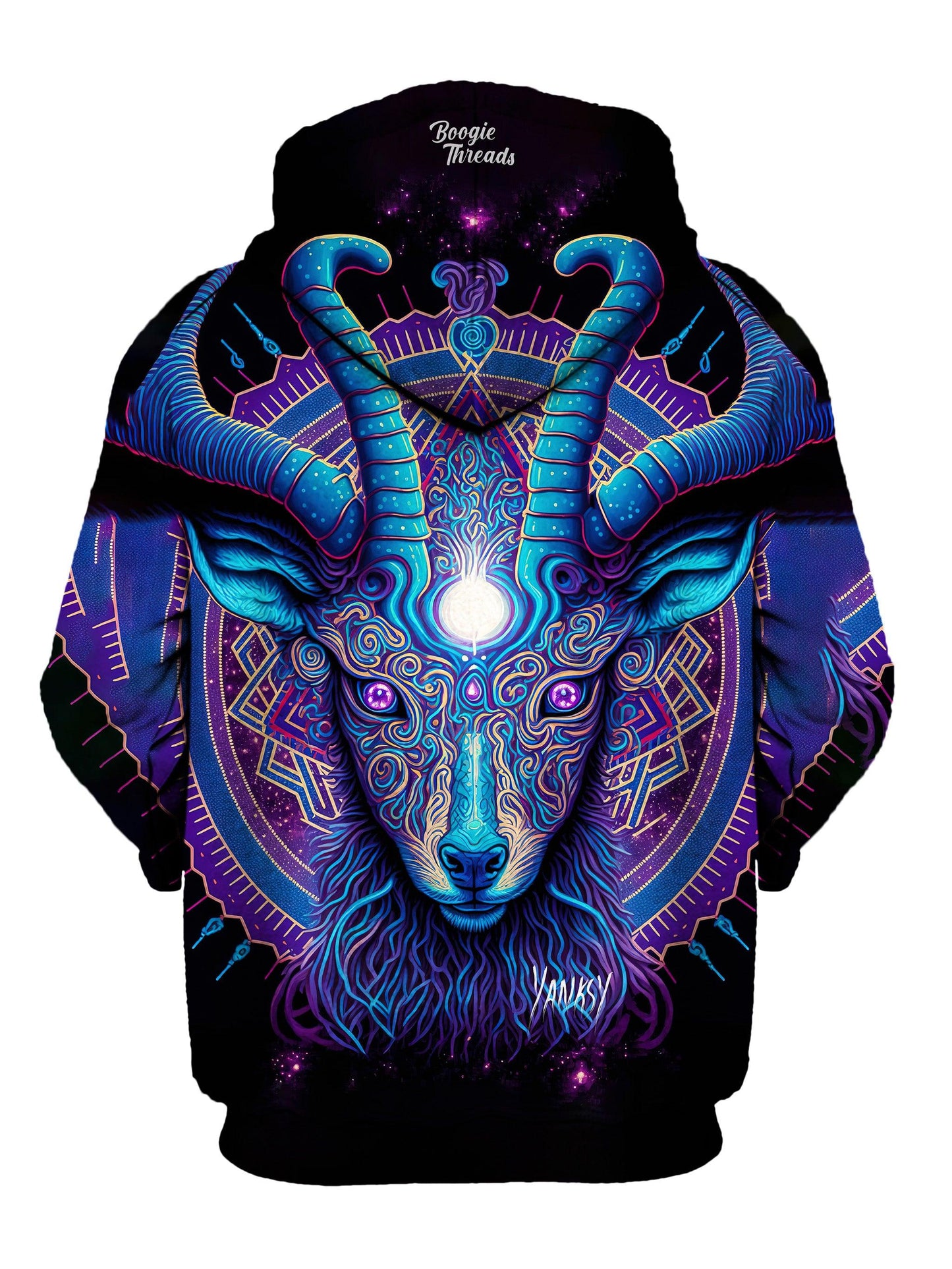 Colorful and trippy hoodie perfect for expressing your unique style