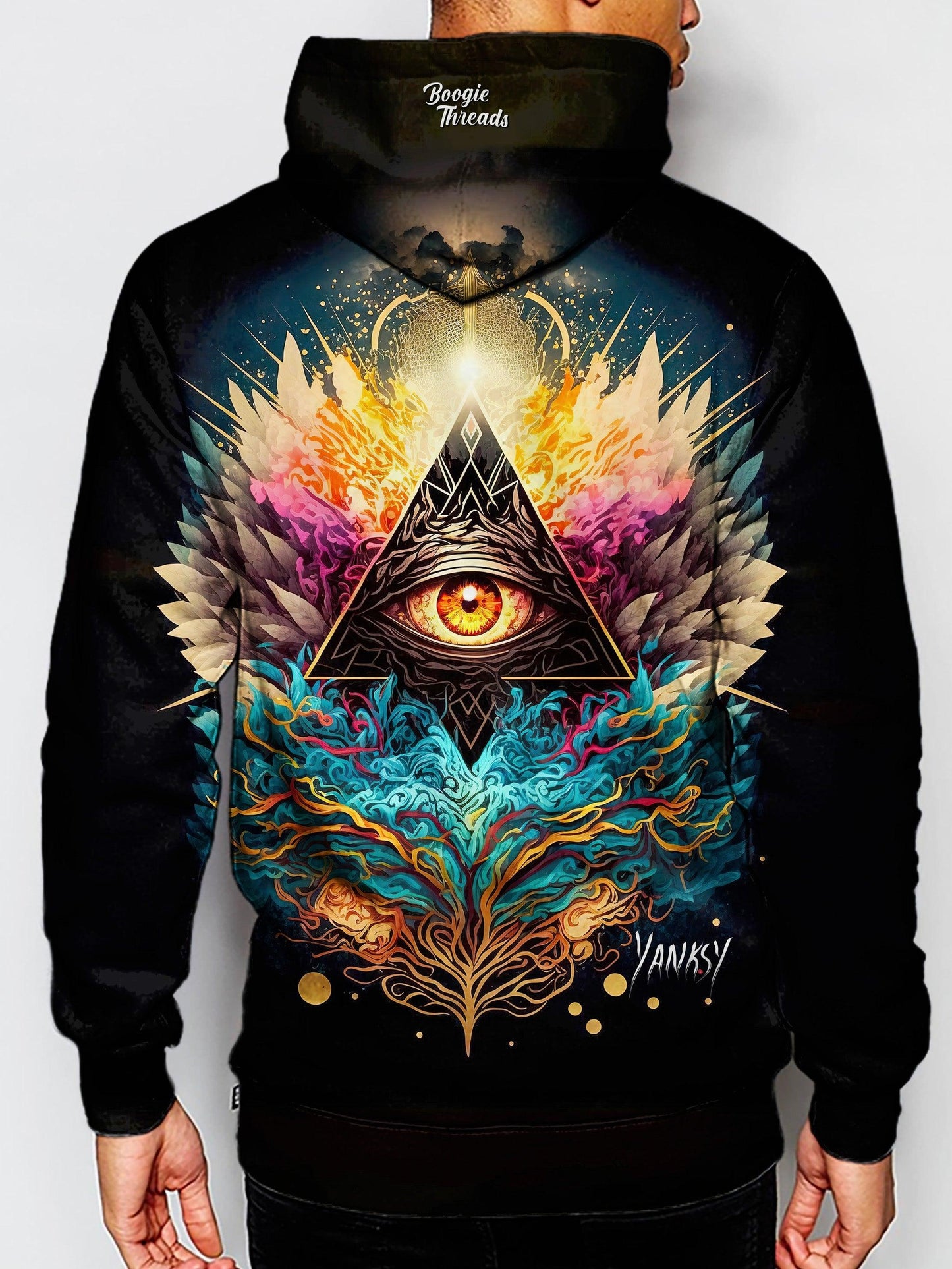 Stay comfy and stylish all night long with this pullover hoodie