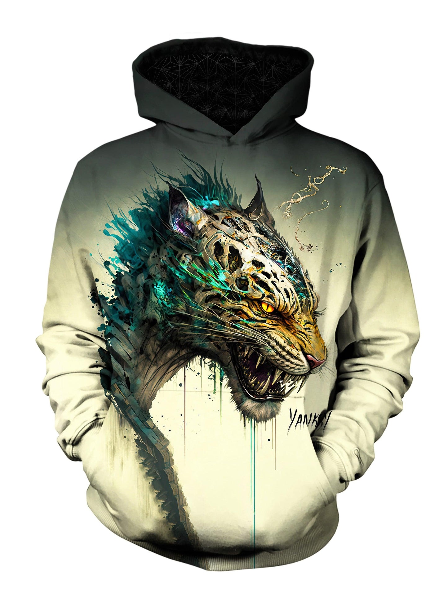 dance the night away in this ultra-comfortable pullover hoodie