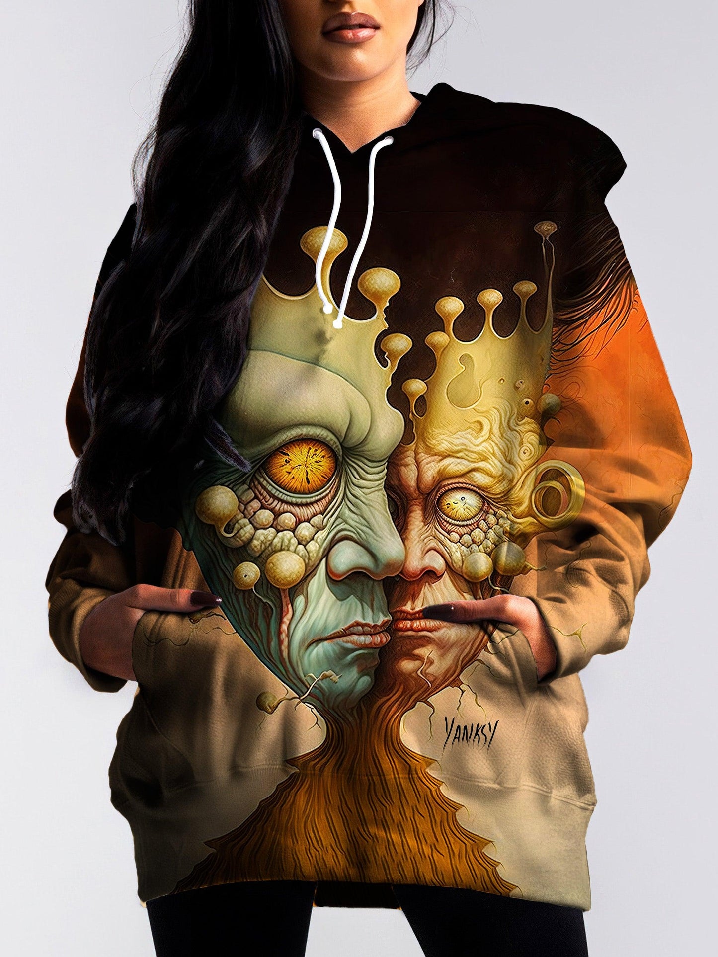 Embrace your inner artist with this one-of-a-kind hoodie