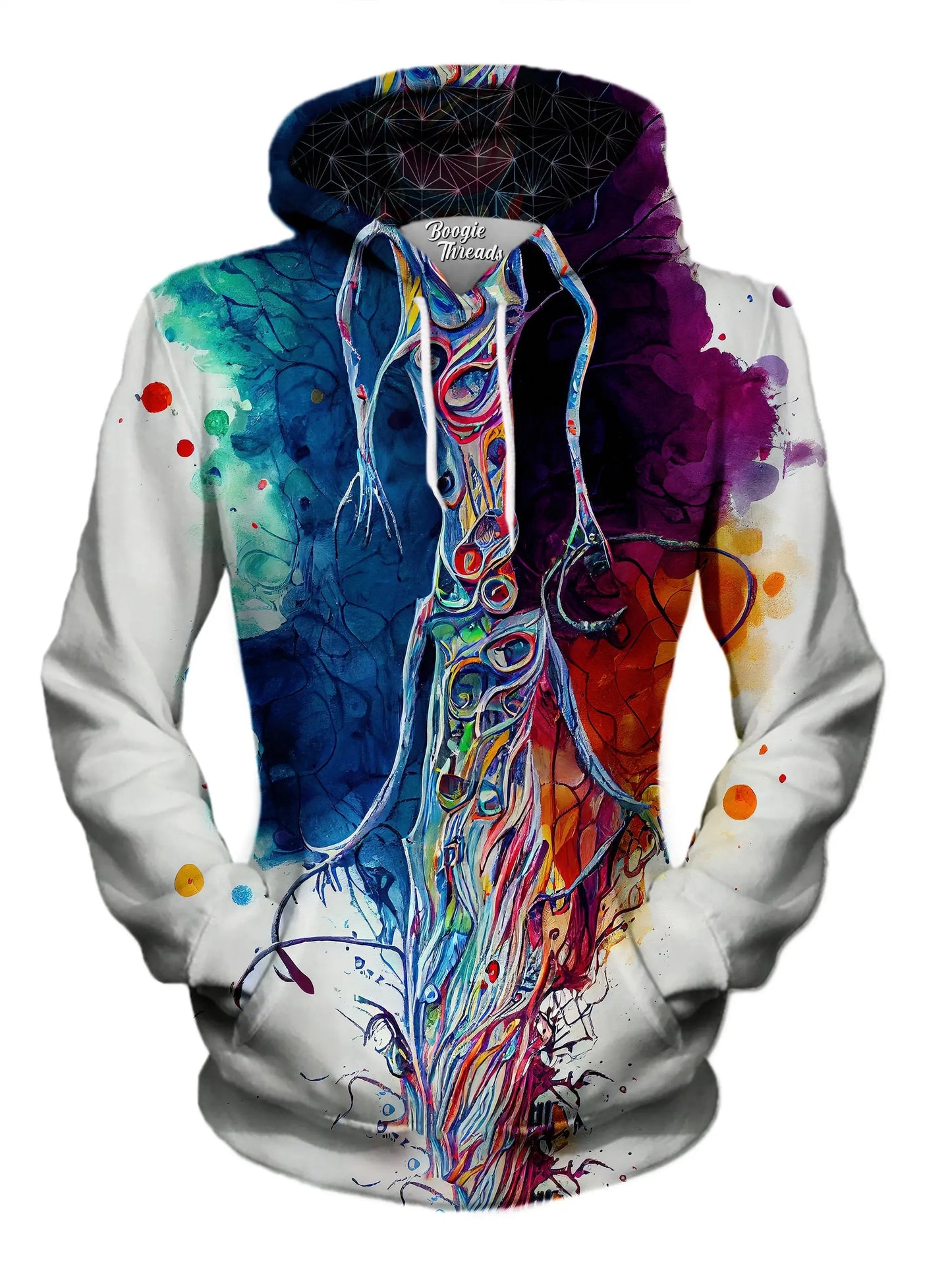 Elated Expansion Unisex Pullover Hoodie - EDM Festival Clothing - Boogie Threads