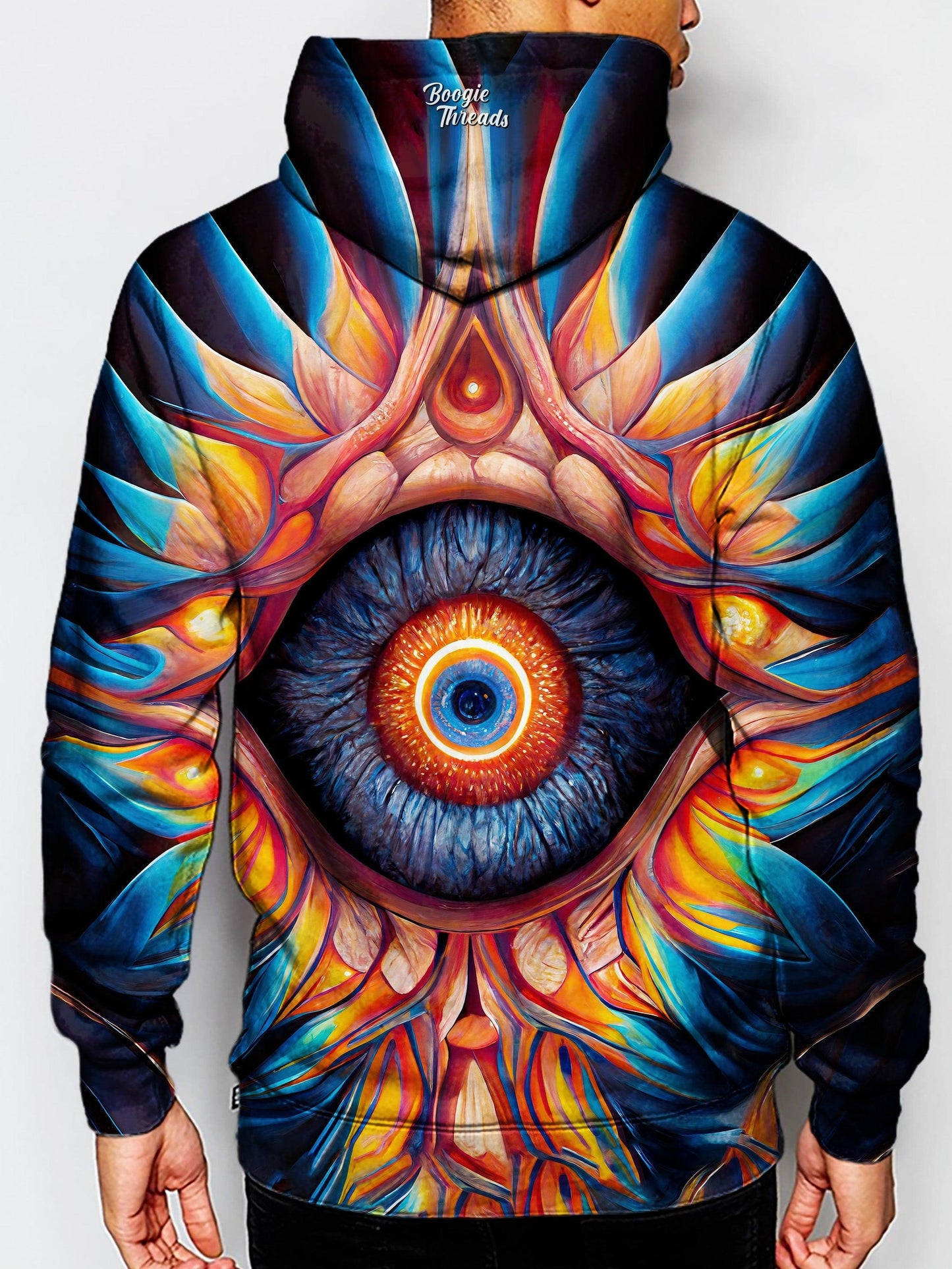 Hypnotic Liberty Unisex Pullover Hoodie - EDM Festival Clothing - Boogie Threads