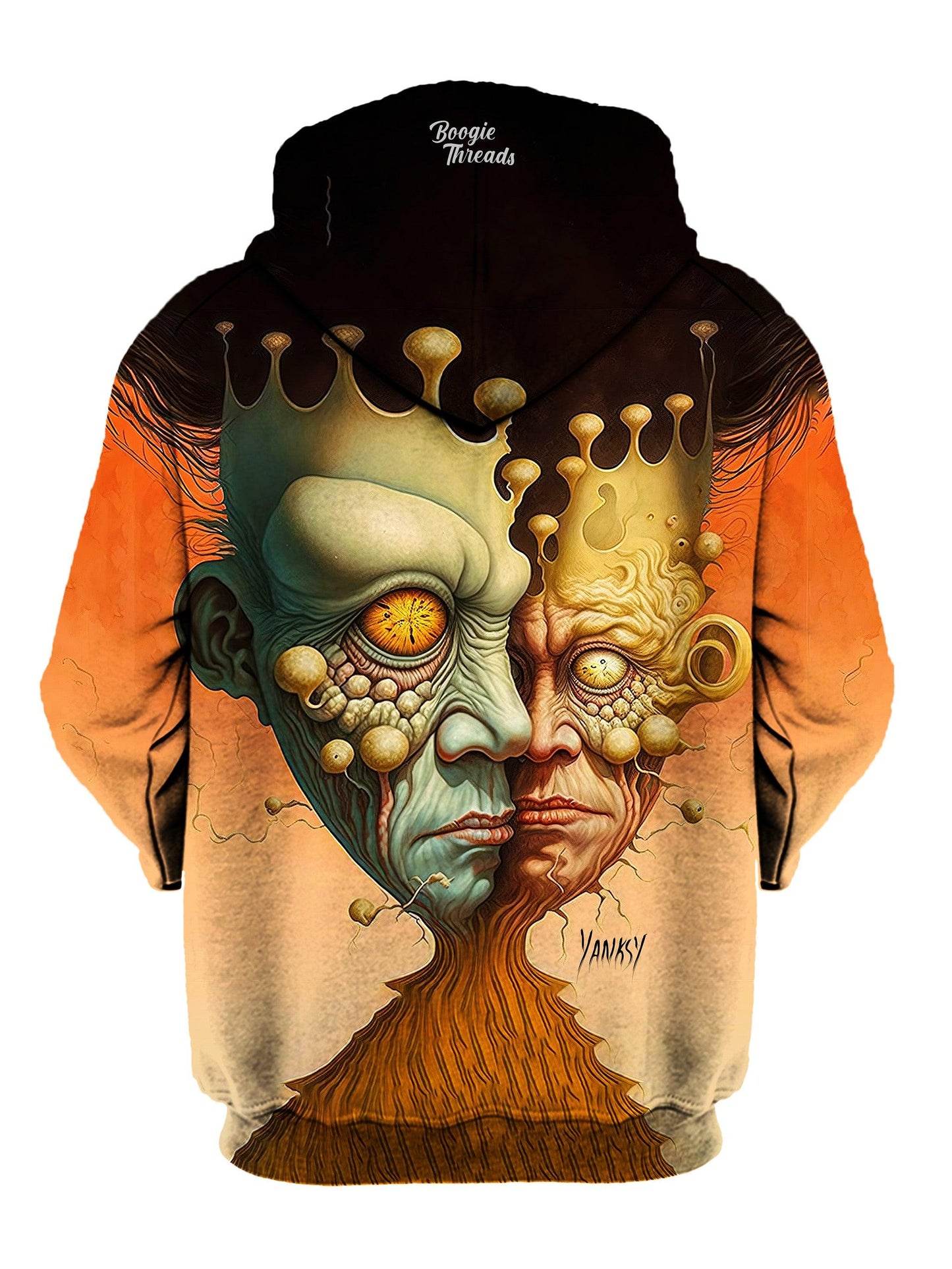Make a statement with this vibrant and striking sublimation pullover hoodie