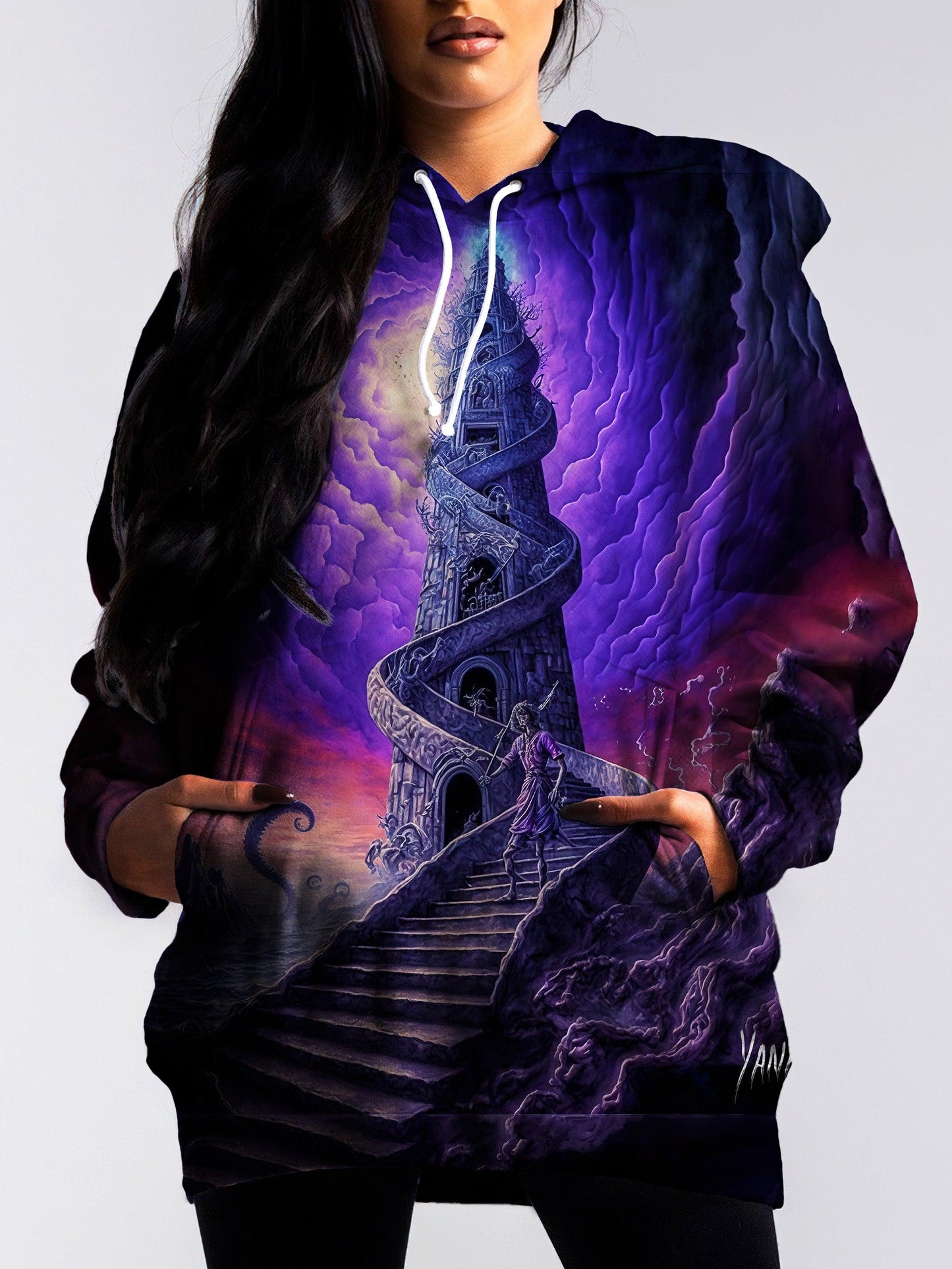 Elevate your wardrobe with this bold and eye-catching hoodie