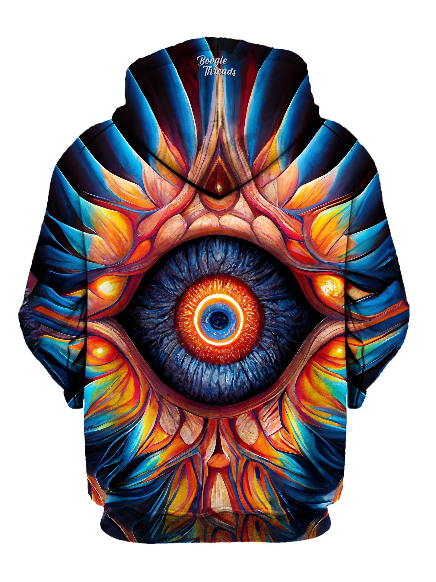 Hypnotic Liberty Unisex Pullover Hoodie - EDM Festival Clothing - Boogie Threads