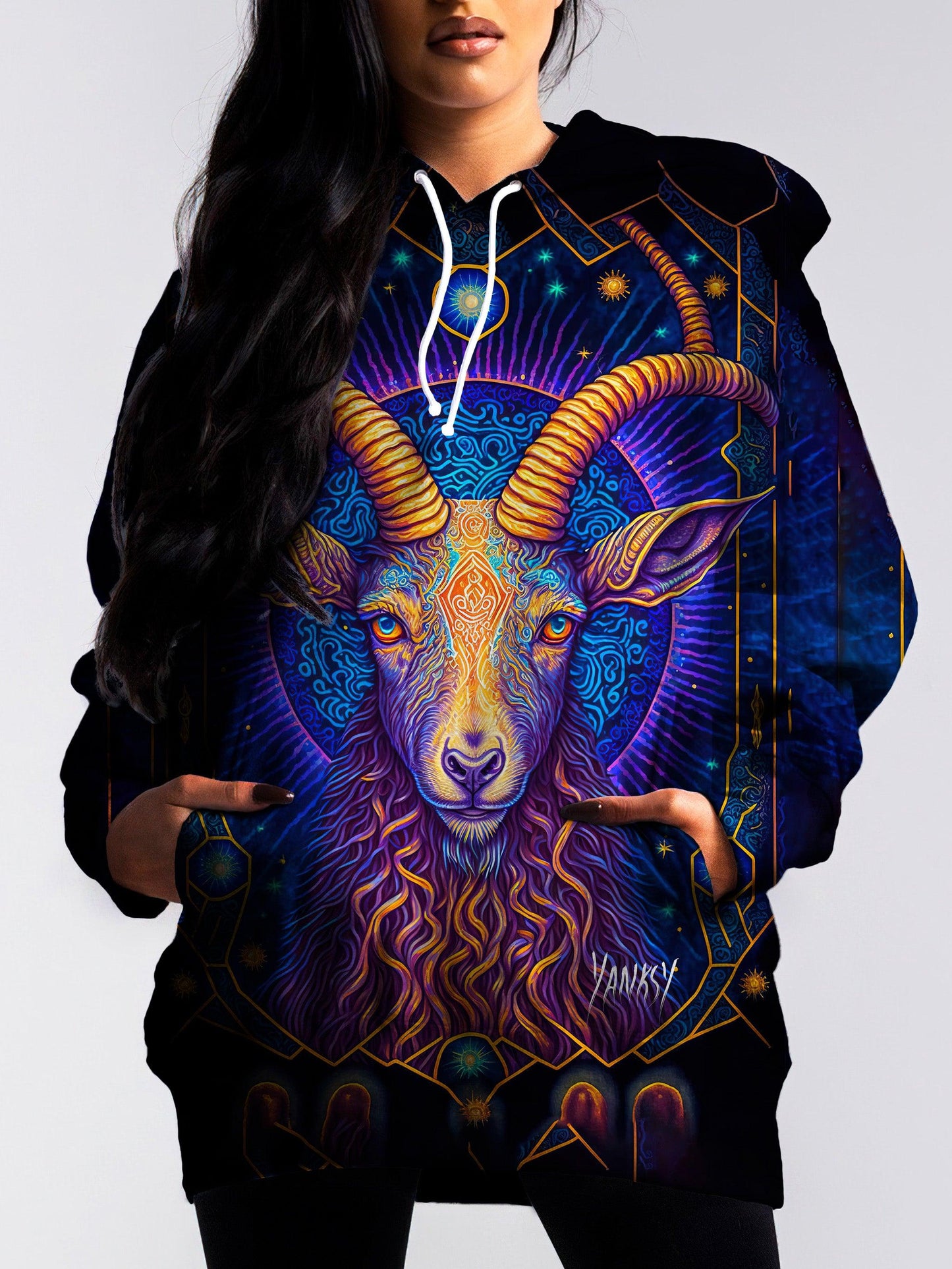 Embrace your inner artist with this one-of-a-kind hoodie