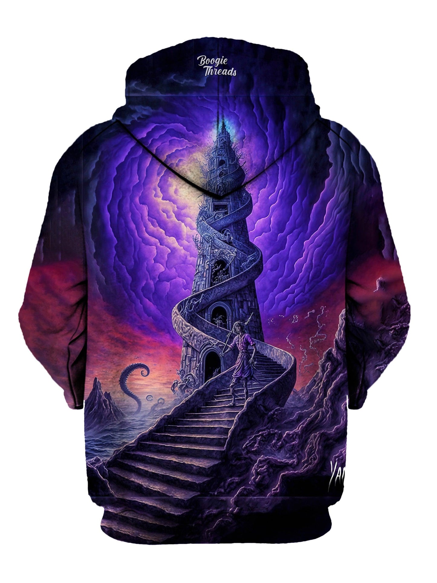Colorful and trippy hoodie perfect for expressing your unique style