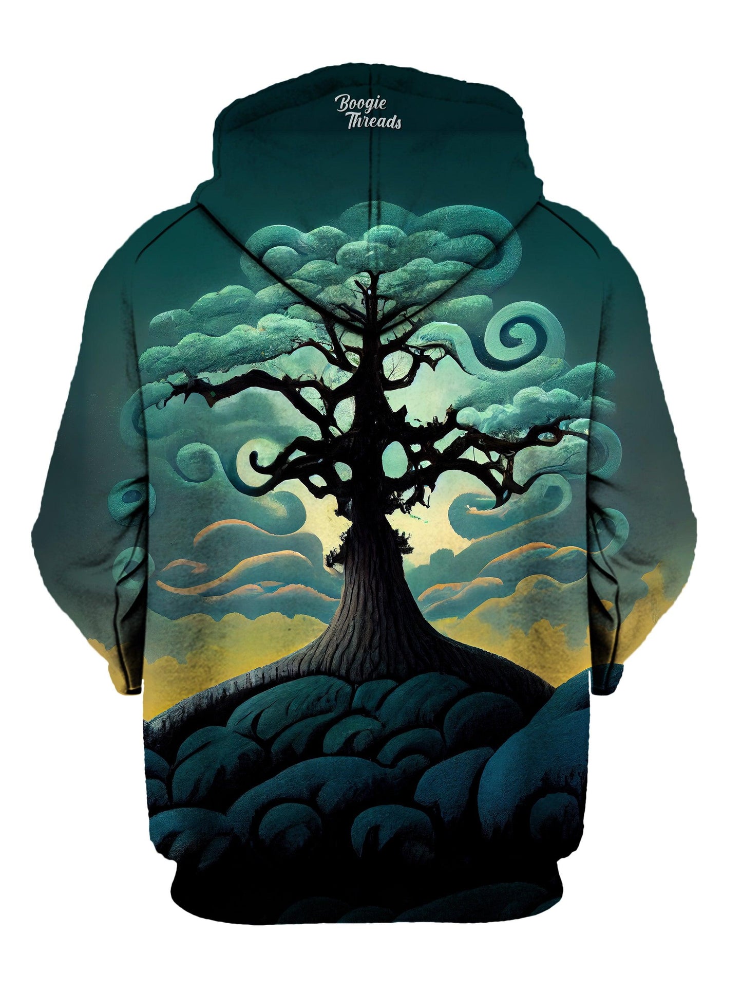 Obsequious Patience Unisex Pullover Hoodie - EDM Festival Clothing - Boogie Threads
