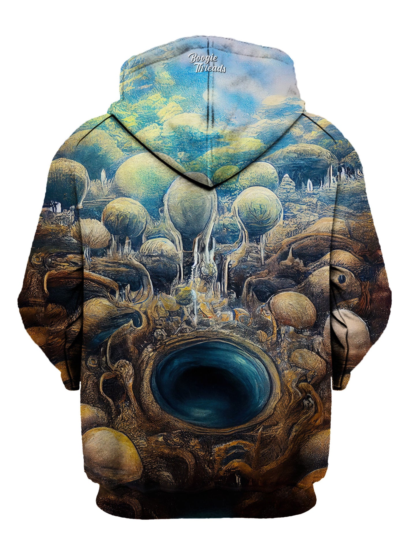 alien space pullover back