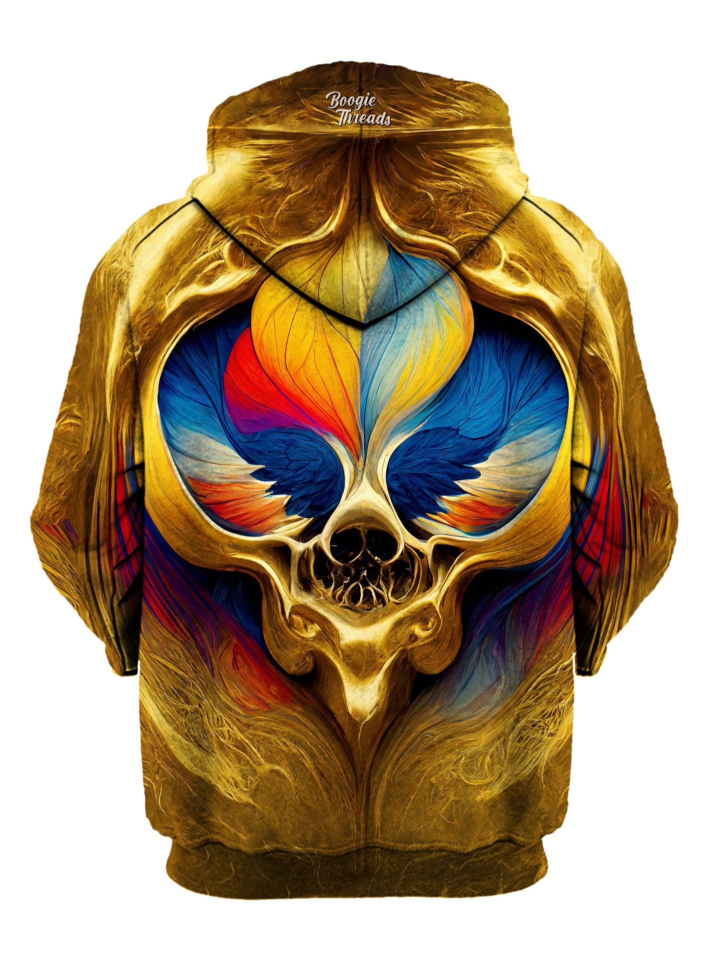 Anchored Rhythm Unisex Pullover Hoodie - EDM Festival Clothing - Boogie Threads