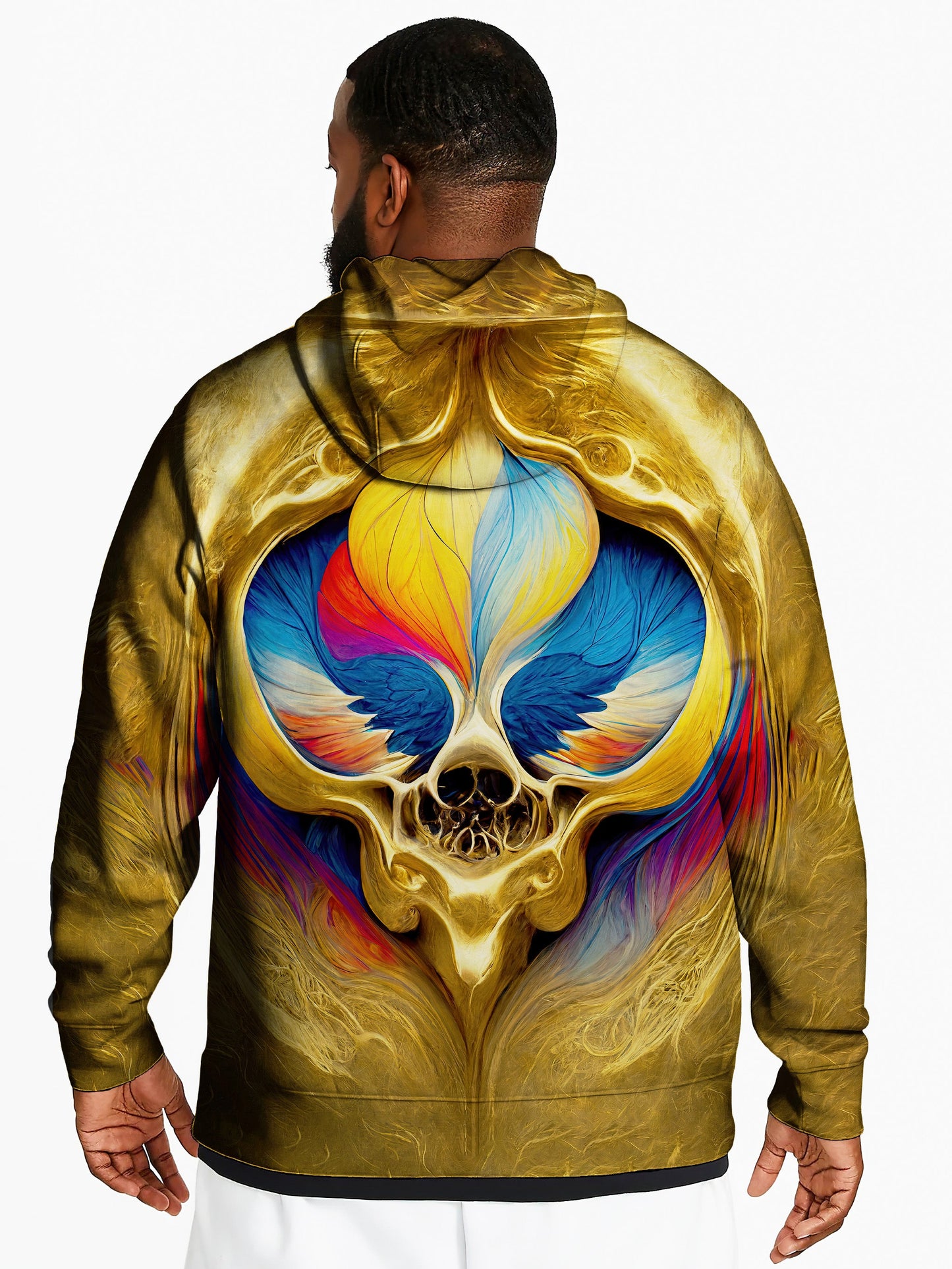 Anchored Rhythm Unisex Pullover Hoodie - EDM Festival Clothing - Boogie Threads