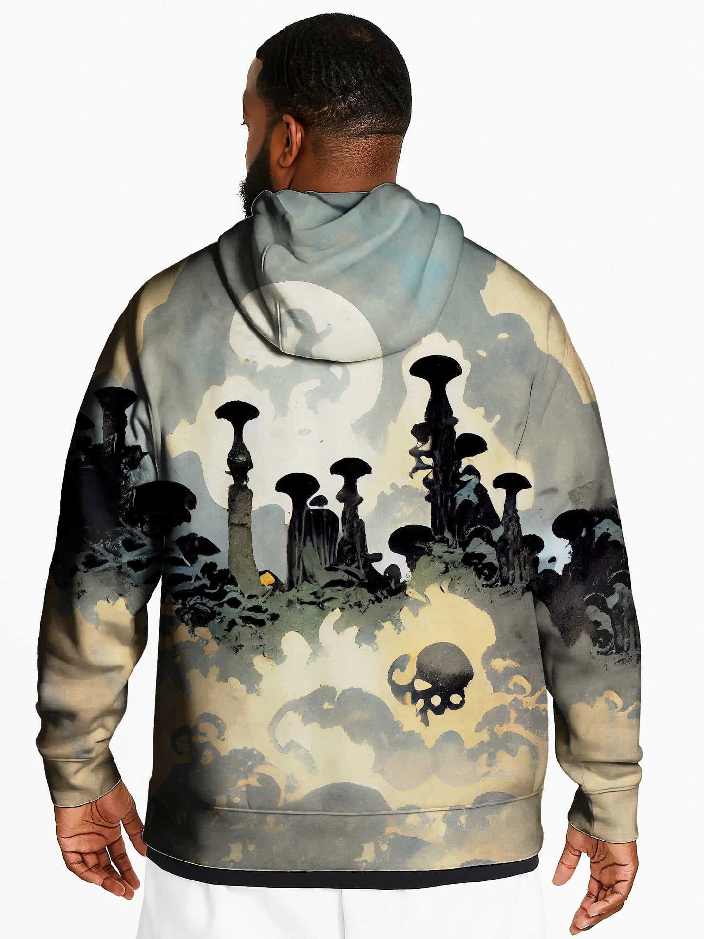 Anchored Smile Unisex Pullover Hoodie - EDM Festival Clothing - Boogie Threads