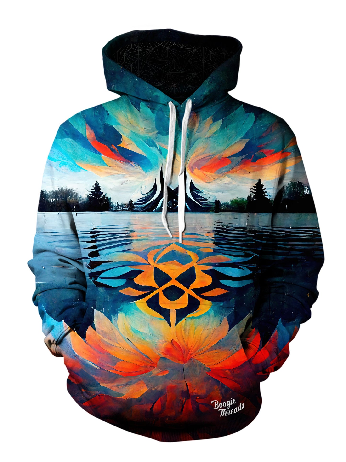 Auspicious Tension Unisex Pullover Hoodie - EDM Festival Clothing - Boogie Threads