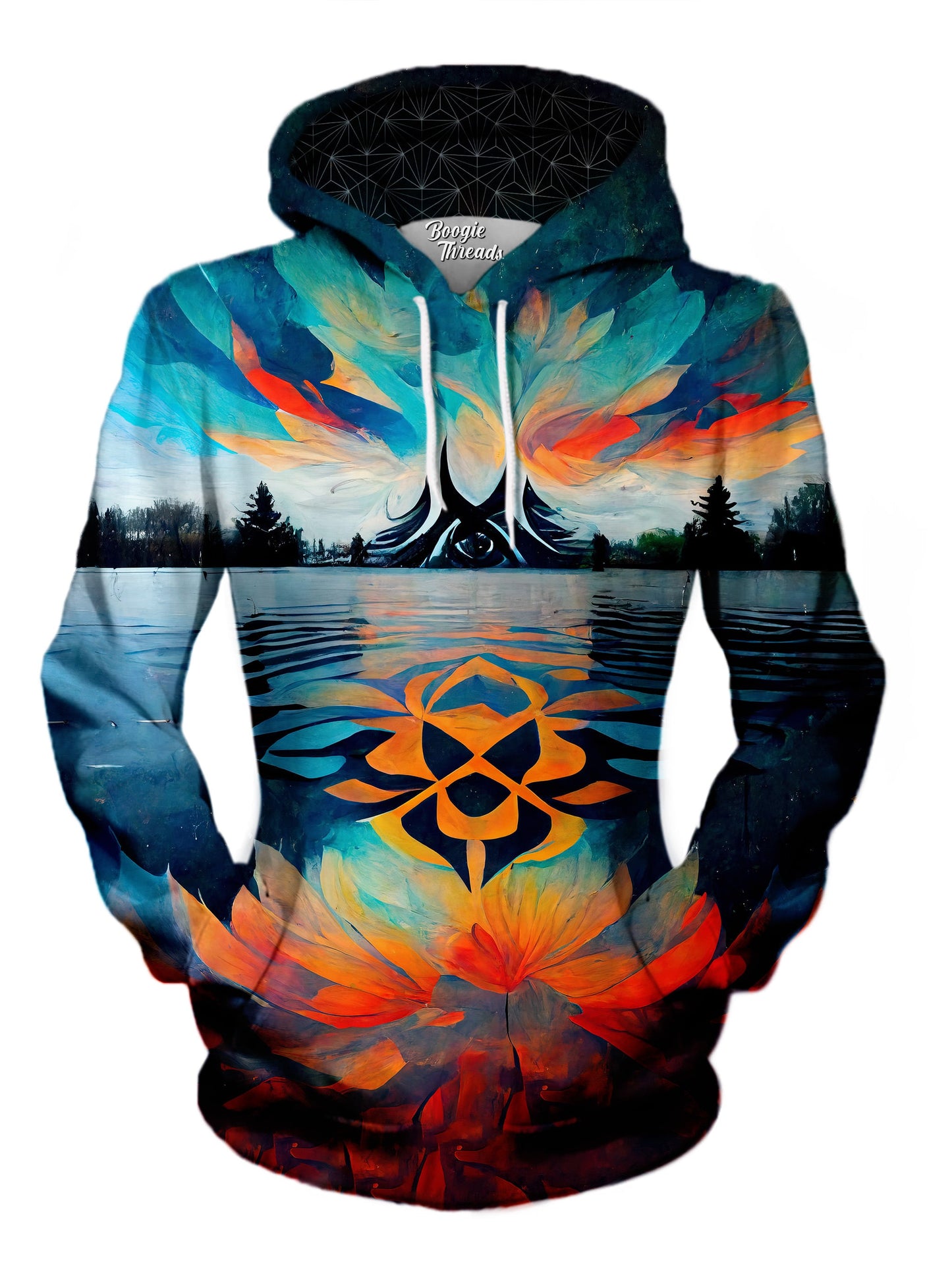 Auspicious Tension Unisex Pullover Hoodie - EDM Festival Clothing - Boogie Threads