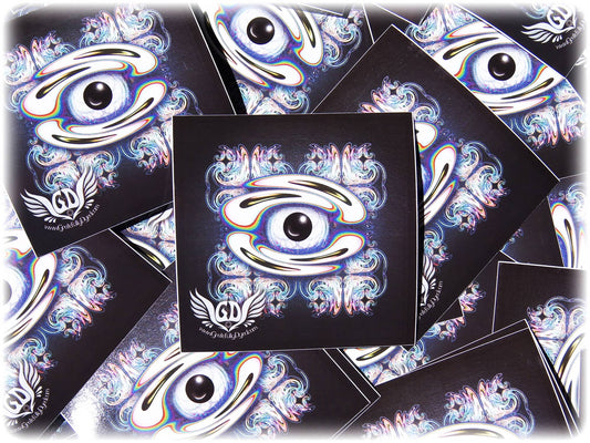 Filagree Freakout Vinyl Sticker - GratefullyDyed - 1