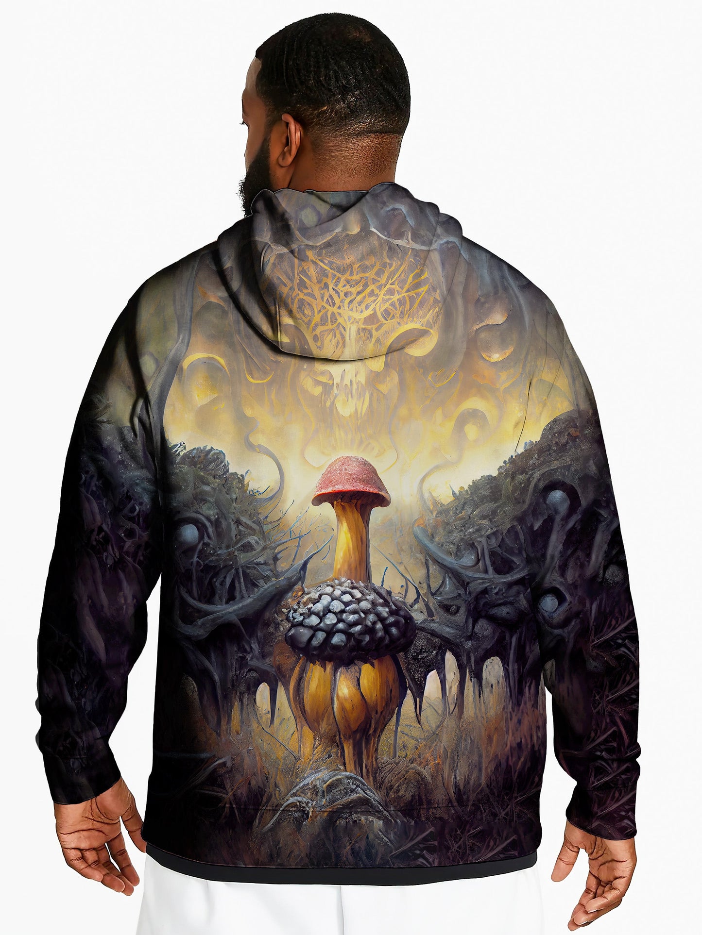 Bright Candles Unisex Pullover Hoodie - EDM Festival Clothing - Boogie Threads