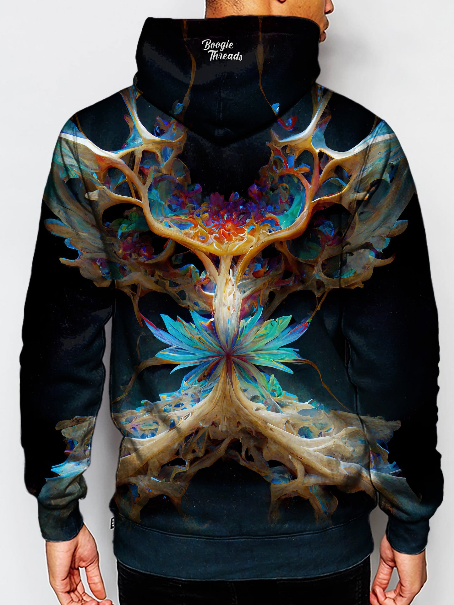 Carefree Luxury Unisex Pullover Hoodie - EDM Festival Clothing - Boogie Threads