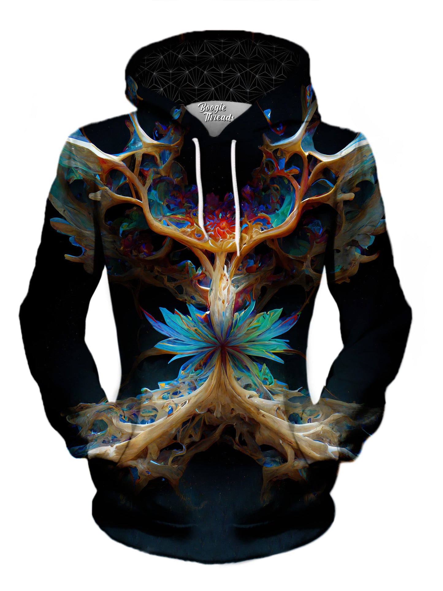 Carefree Luxury Unisex Pullover Hoodie - EDM Festival Clothing - Boogie Threads