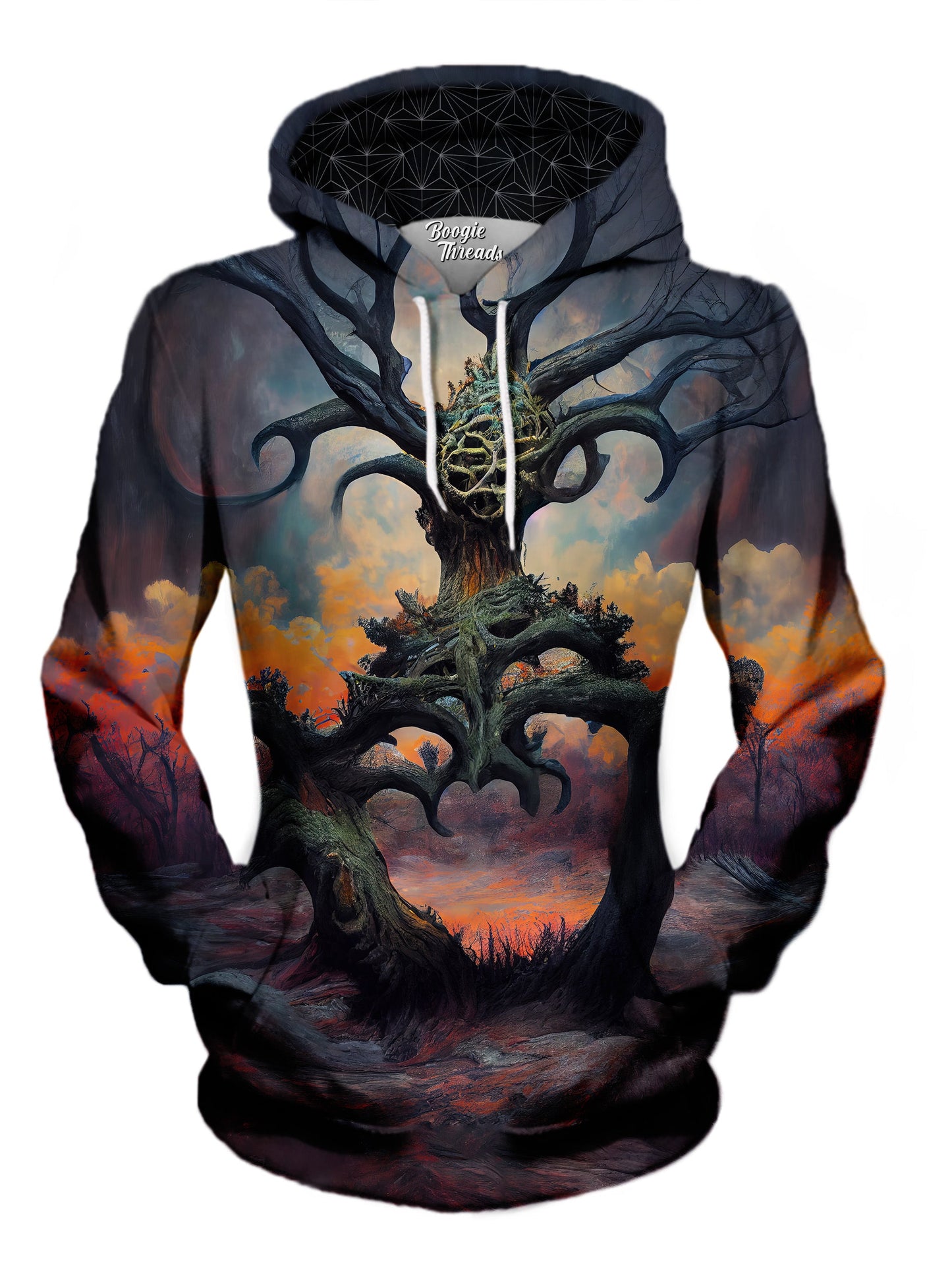 Celebrated Throne Unisex Pullover Hoodie - EDM Festival Clothing - Boogie Threads