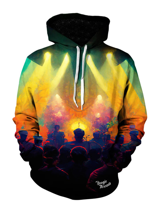 Contemplating Mistress Unisex Pullover Hoodie - EDM Festival Clothing - Boogie Threads