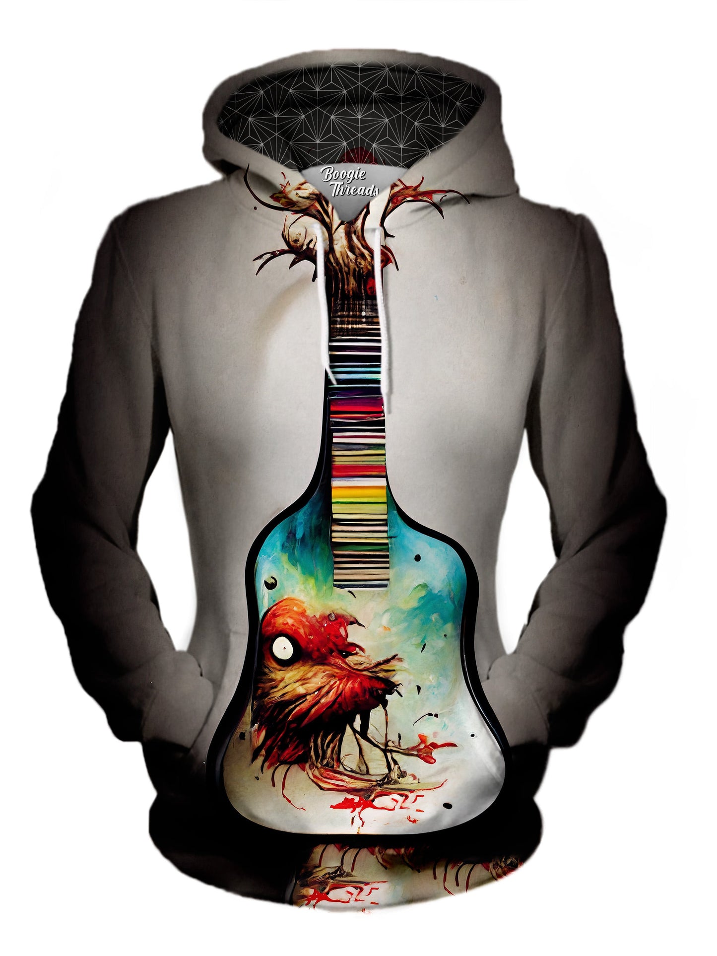 Delightful Solution Unisex Pullover Hoodie - EDM Festival Clothing - Boogie Threads