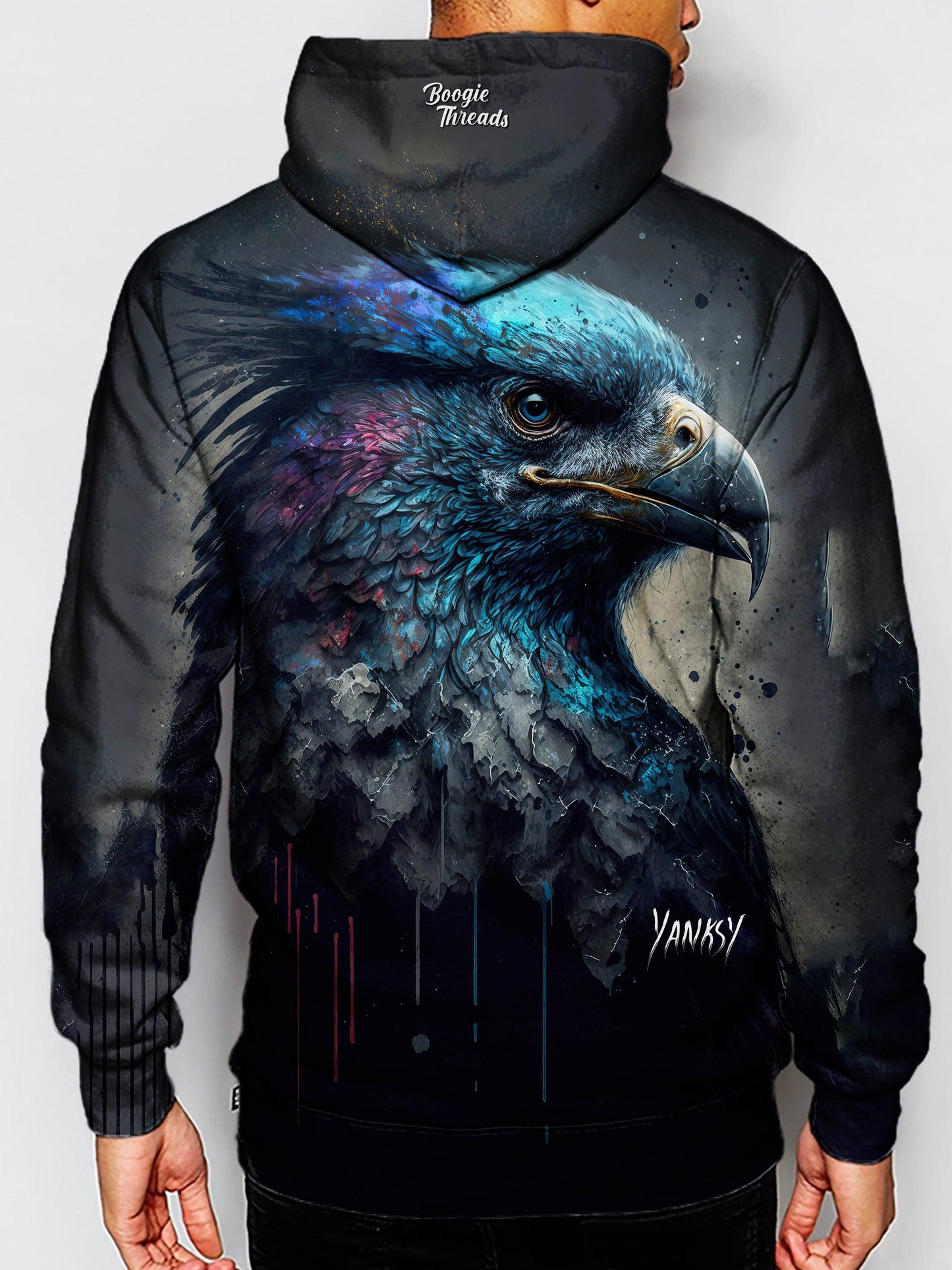 Get ready to enter a world of mesmerizing patterns and vibrant colors with this trippy hoodie