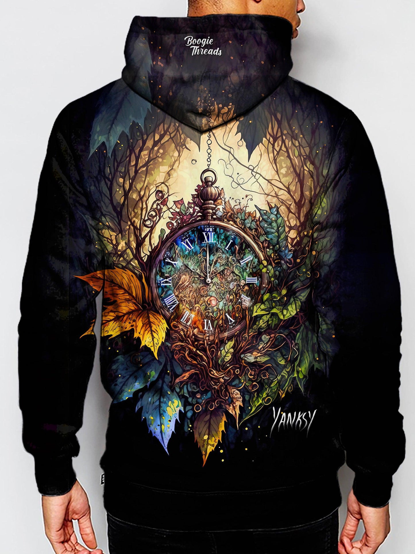 Embrace your unique style with this bright and colorful hoodie