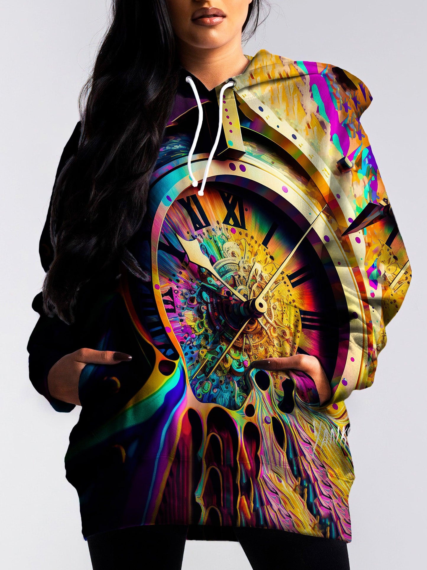 Perfect for raves and festivals, this comfortable pullover hoodie will keep you feeling your best