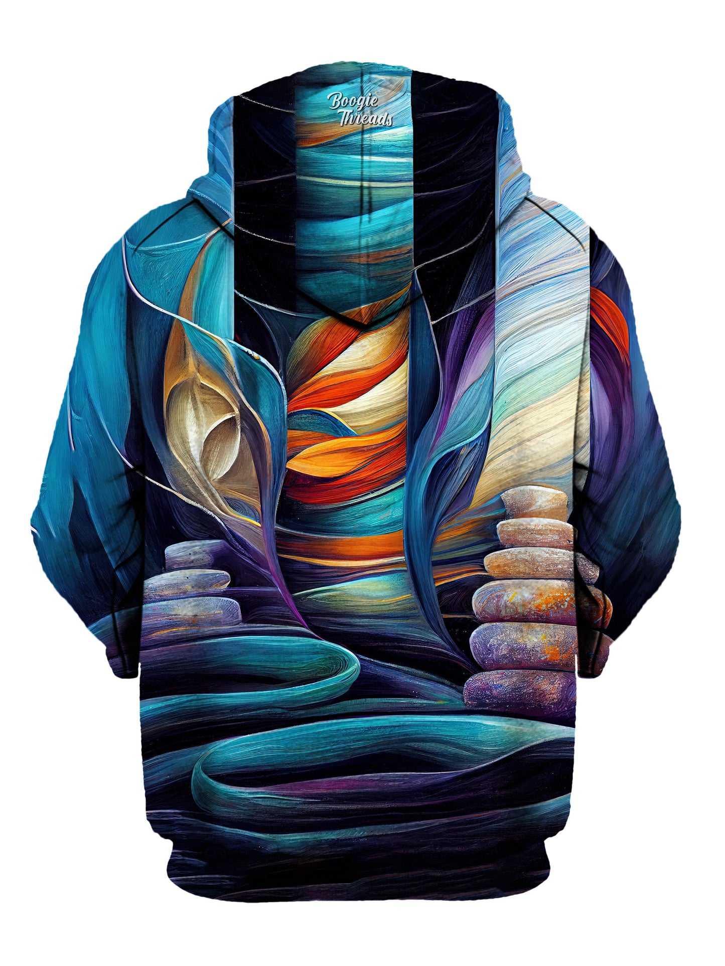 Enchanting Breath Unisex Pullover Hoodie - EDM Festival Clothing - Boogie Threads