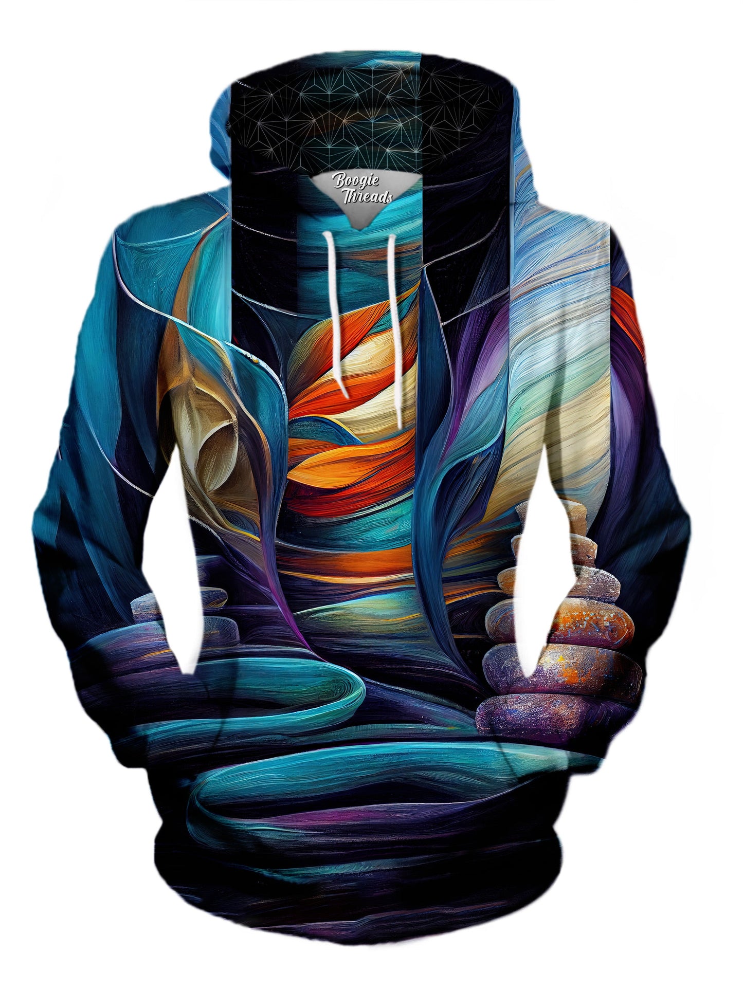 Enchanting Breath Unisex Pullover Hoodie - EDM Festival Clothing - Boogie Threads