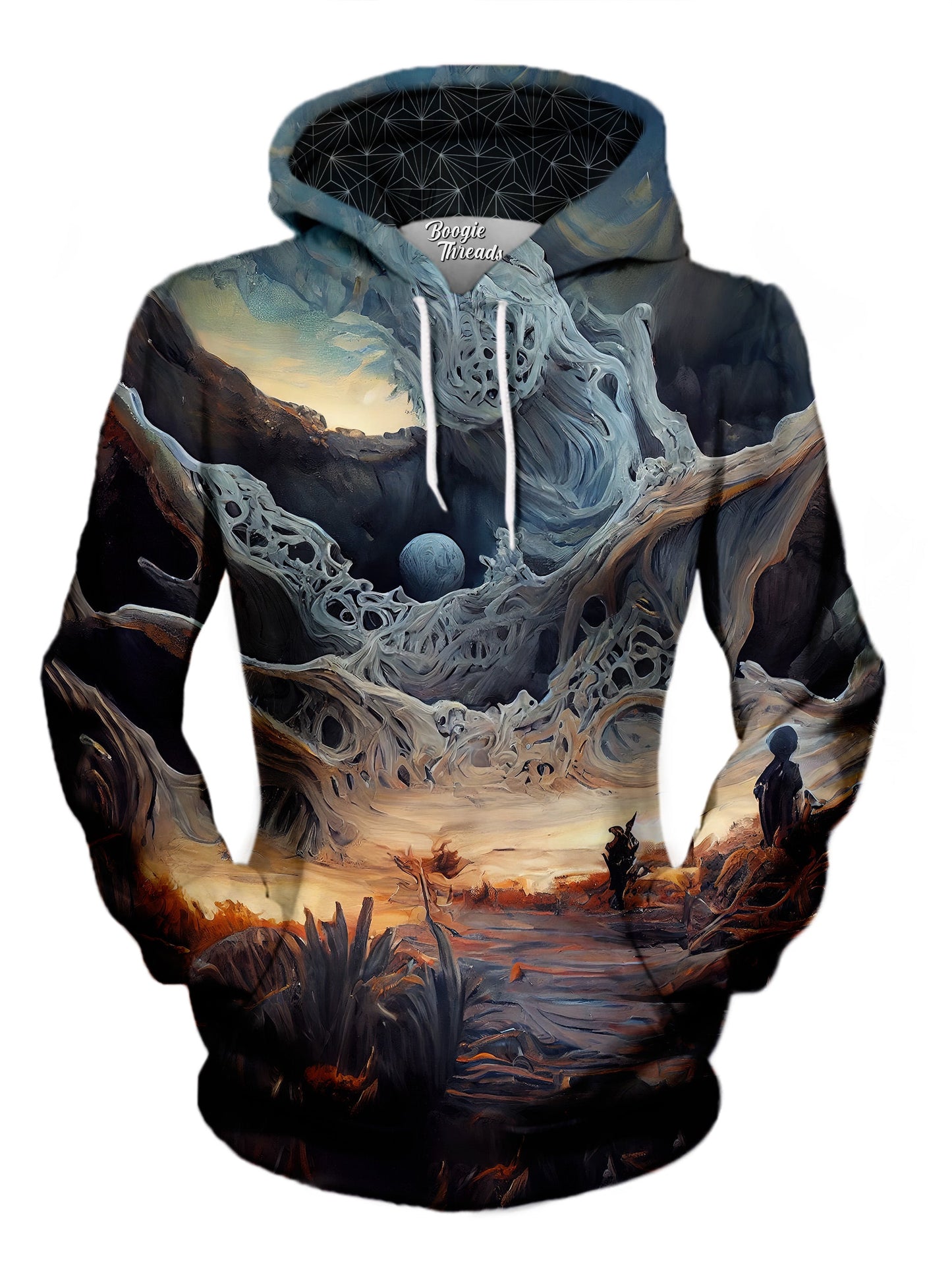 Enlightened Expression Unisex Pullover Hoodie - EDM Festival Clothing - Boogie Threads