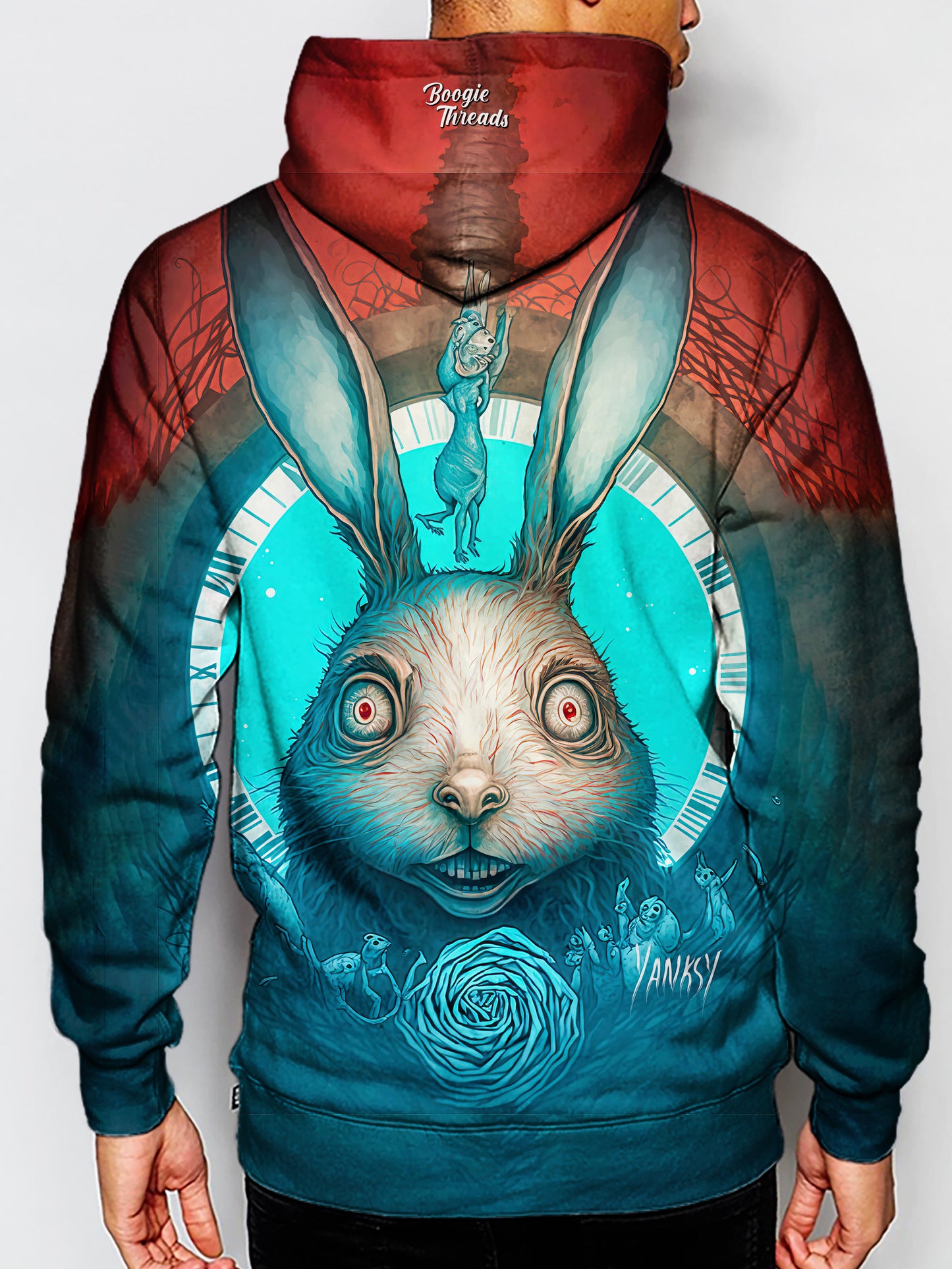 Get ready to enter a world of mesmerizing patterns and vibrant colors with this trippy hoodie