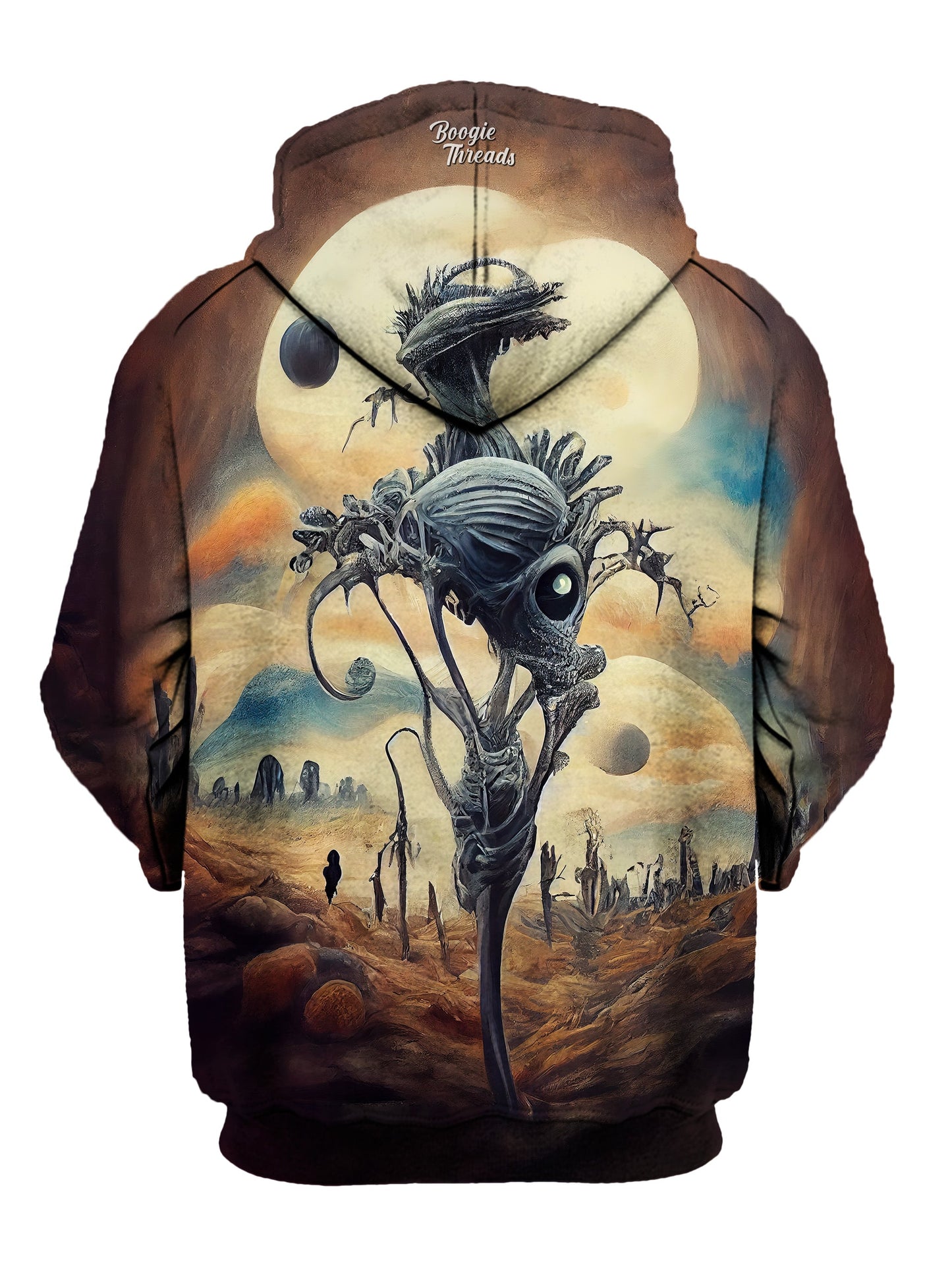Exclusive Mirrors Unisex Pullover Hoodie - EDM Festival Clothing - Boogie Threads