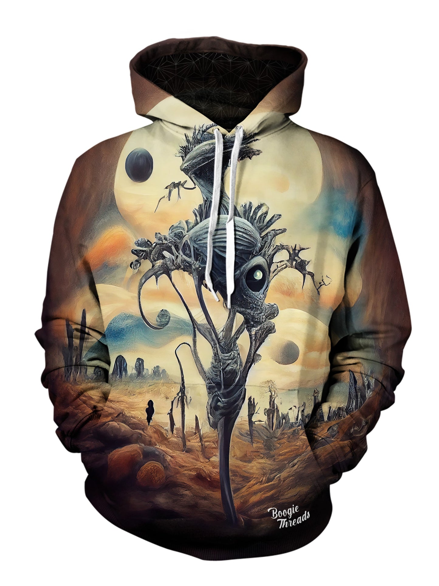 Exclusive Mirrors Unisex Pullover Hoodie - EDM Festival Clothing - Boogie Threads