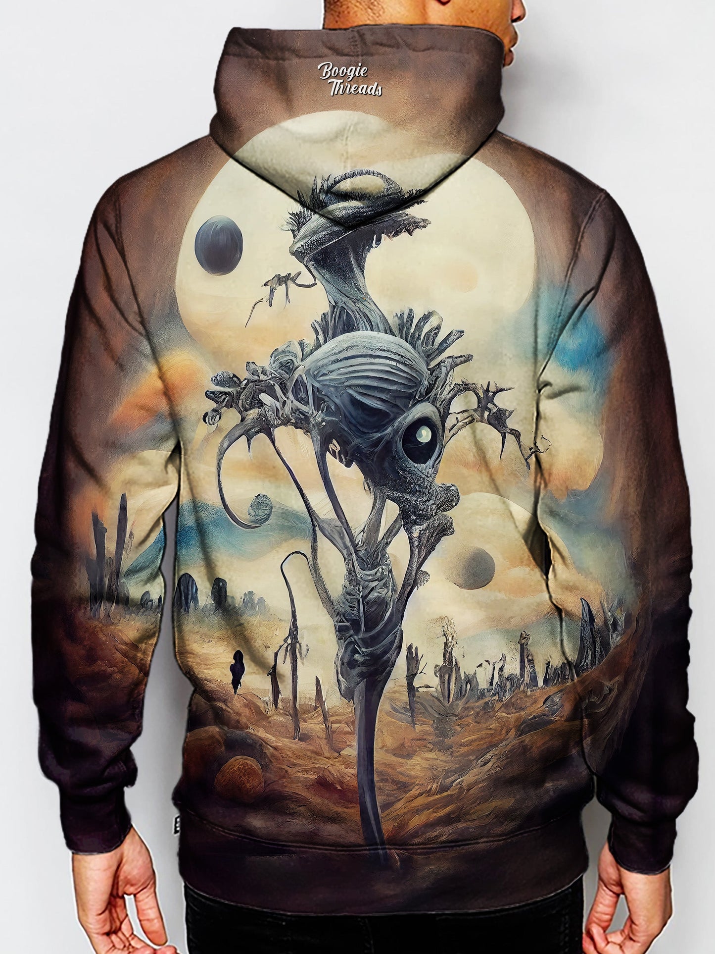 Exclusive Mirrors Unisex Pullover Hoodie - EDM Festival Clothing - Boogie Threads