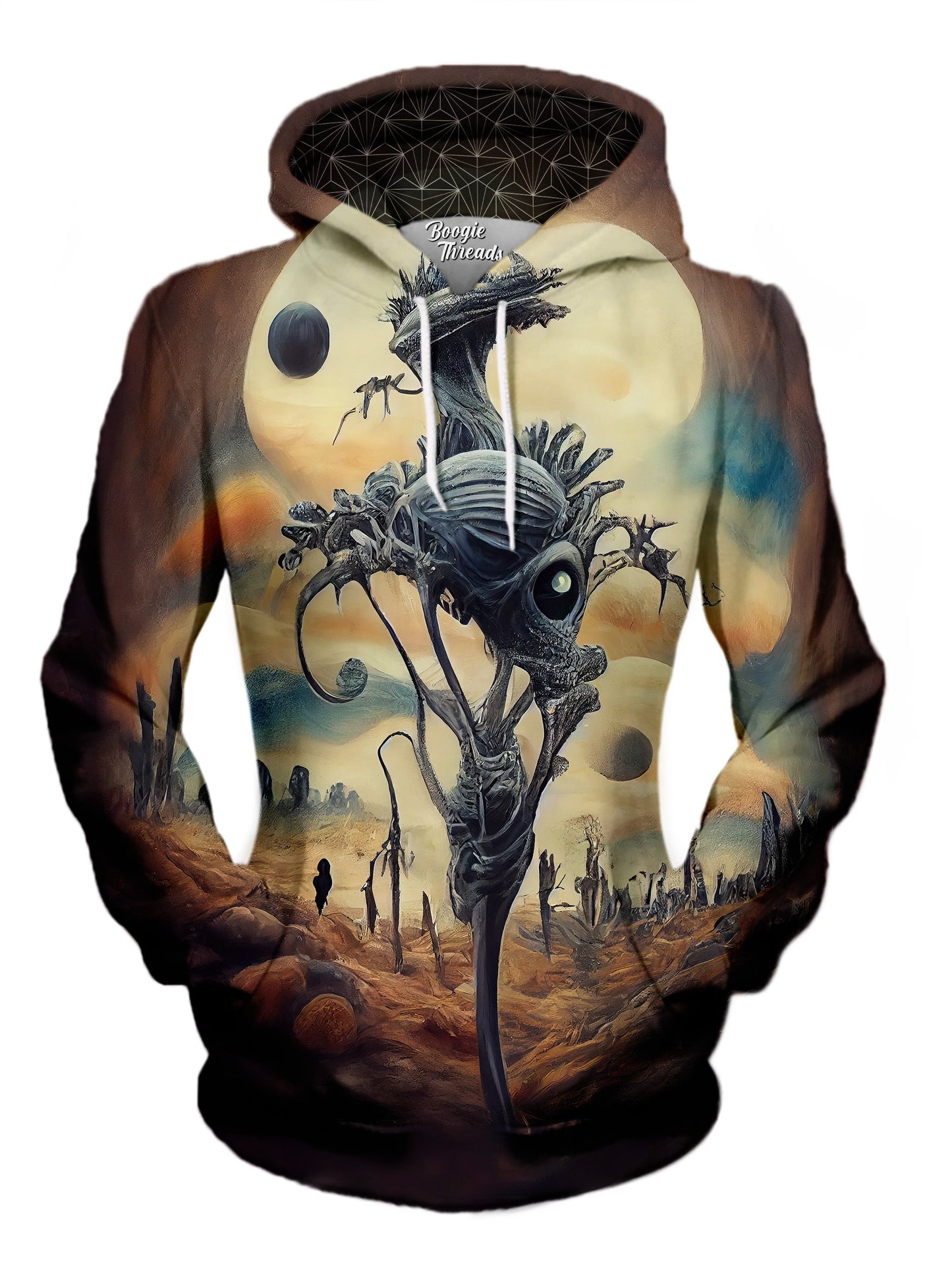 Exclusive Mirrors Unisex Pullover Hoodie - EDM Festival Clothing - Boogie Threads