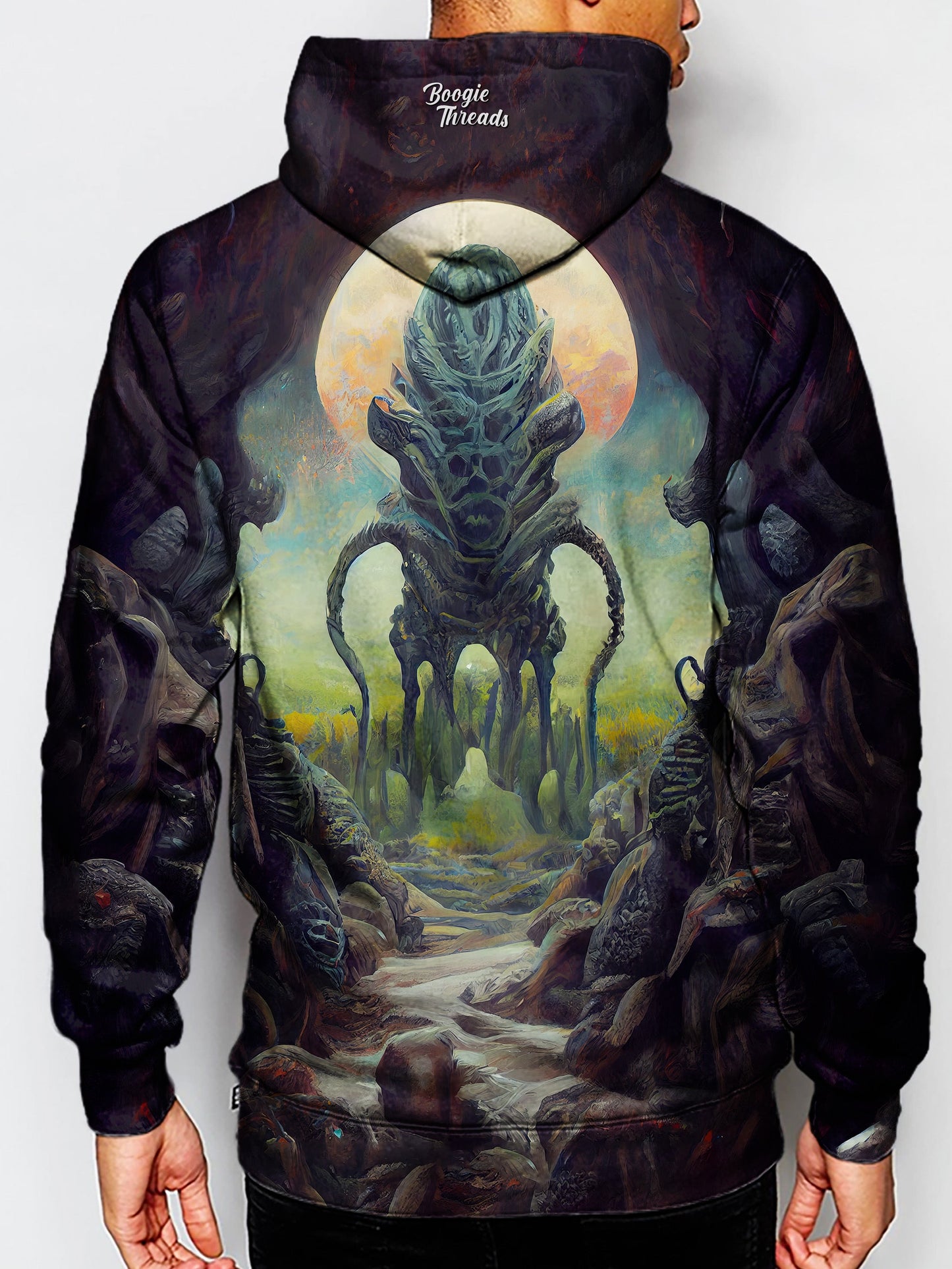 Exhilarated Imagination Unisex Pullover Hoodie - EDM Festival Clothing - Boogie Threads