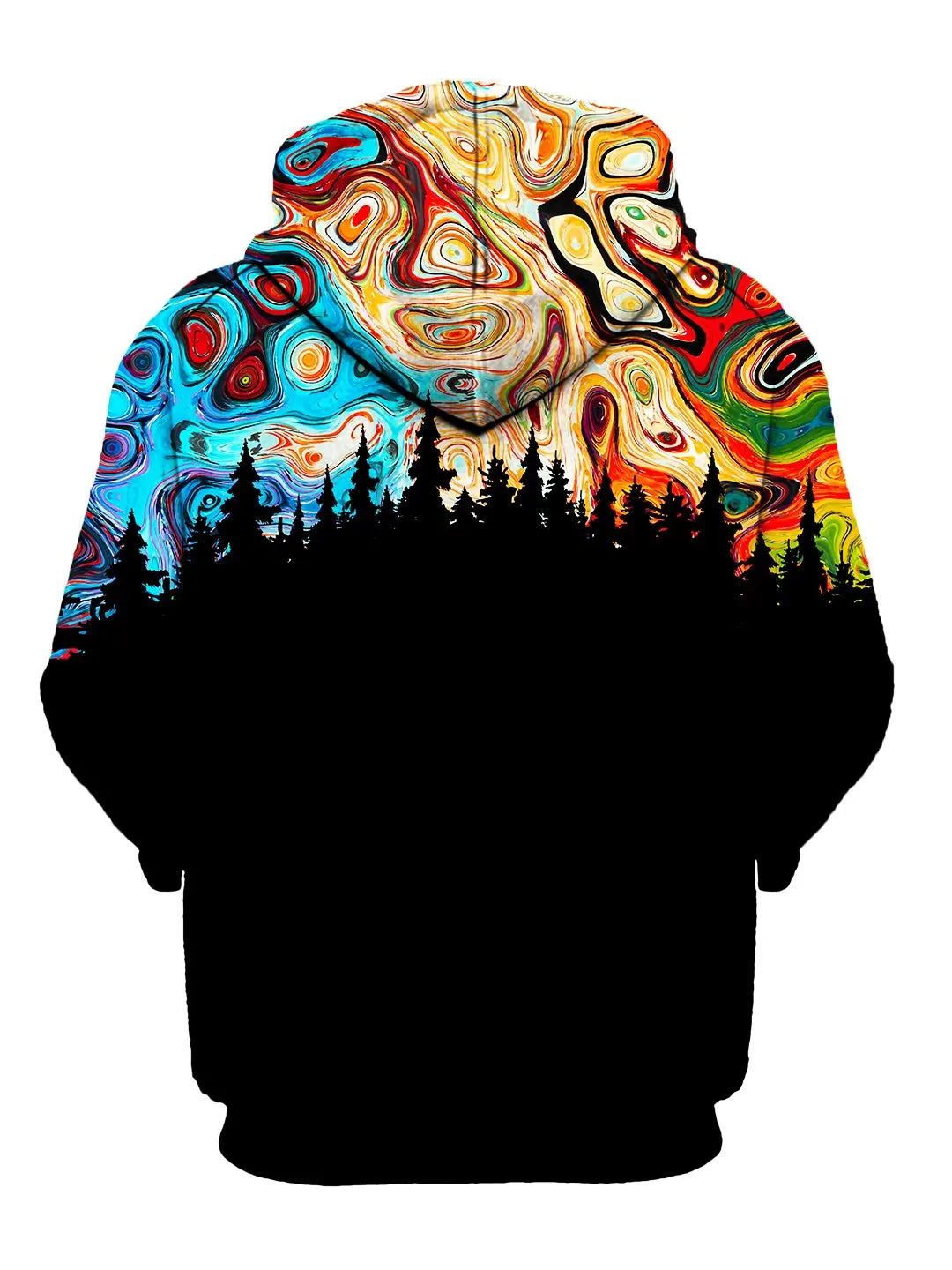 psychedelic pullover hoodie print - gratefullydyed