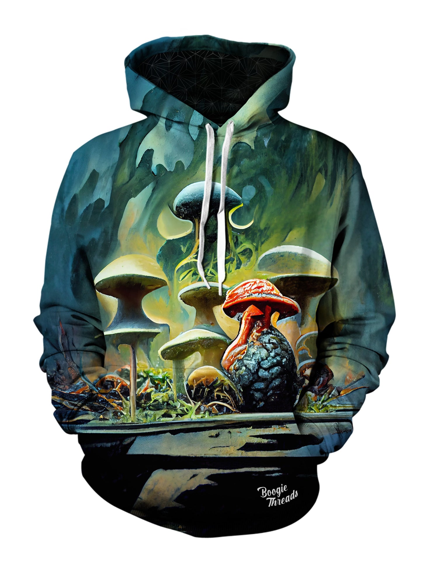 Flames Of Invention Unisex Pullover Hoodie - EDM Festival Clothing - Boogie Threads