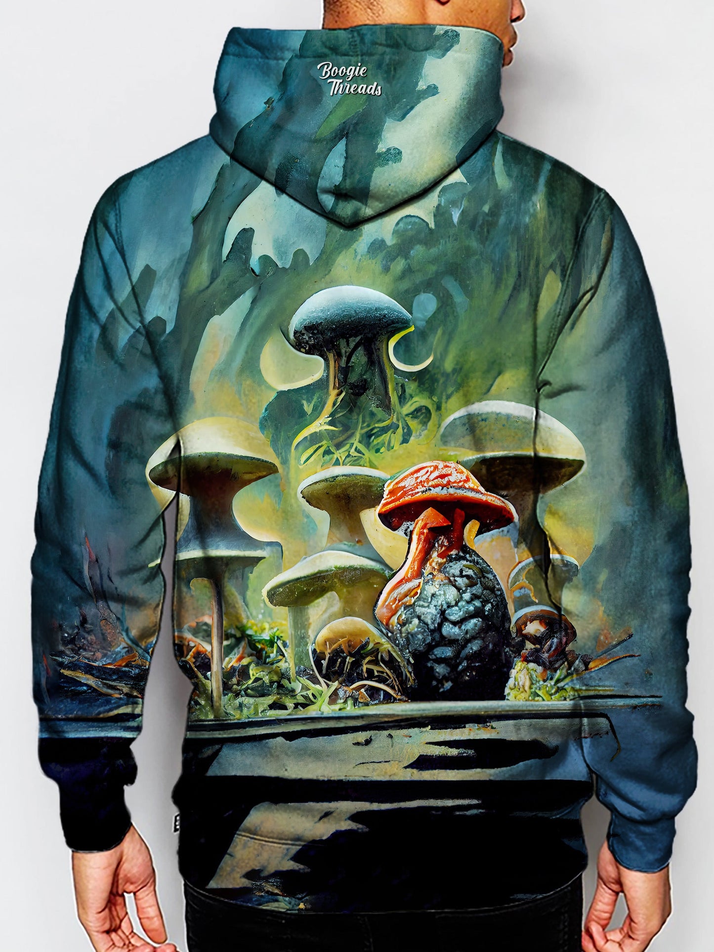 Flames Of Invention Unisex Pullover Hoodie - EDM Festival Clothing - Boogie Threads