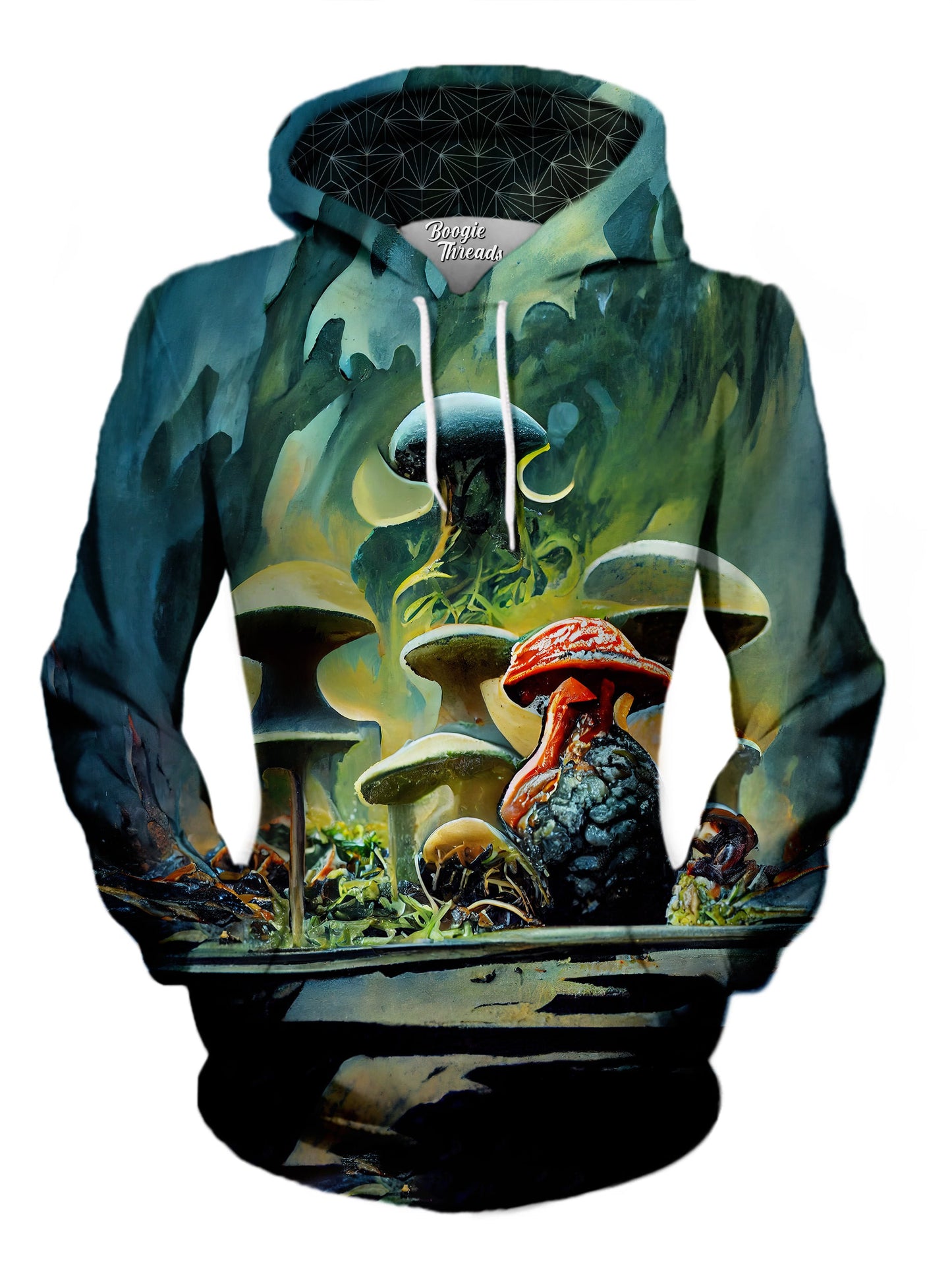 Flames Of Invention Unisex Pullover Hoodie - EDM Festival Clothing - Boogie Threads
