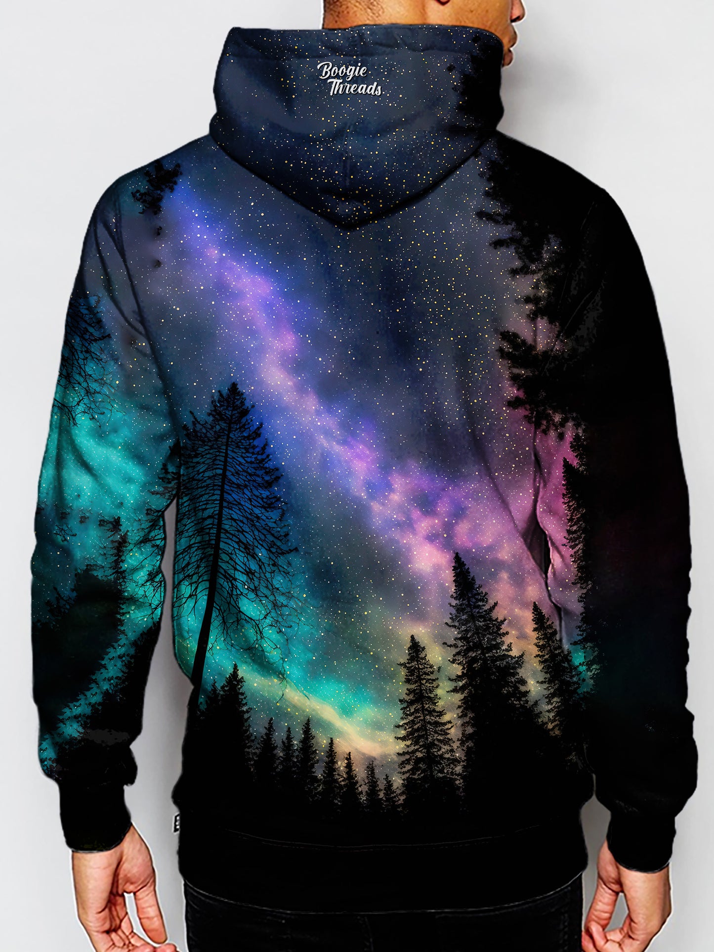 Experience the transformative power of psychedelic design with this one-of-a-kind hoodie