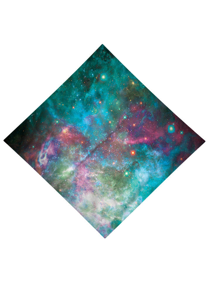 Galactic Transmission Printed Bandana - GratefullyDyed - 3