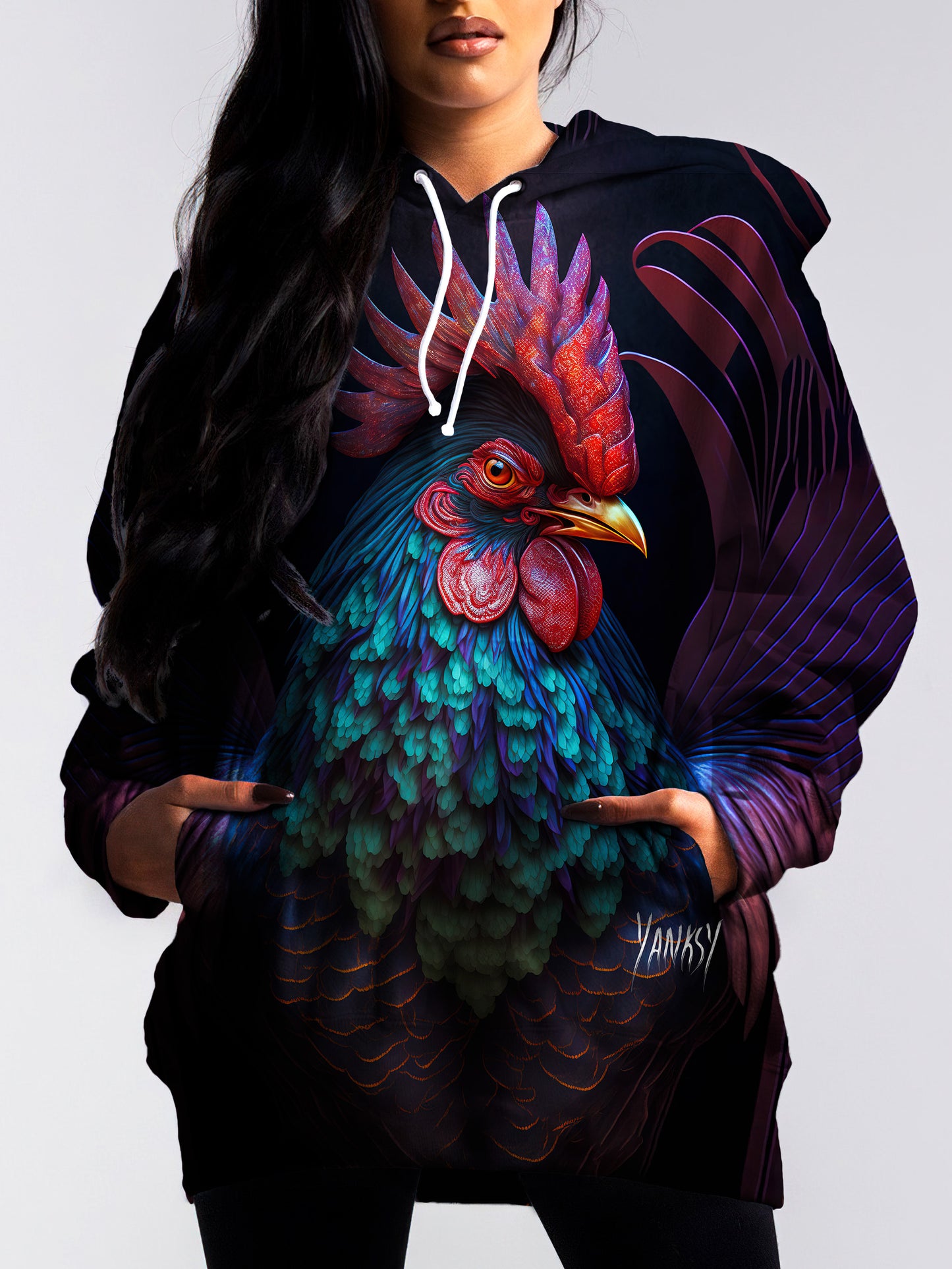 Stand out from the crowd in this vibrant and striking hoodie