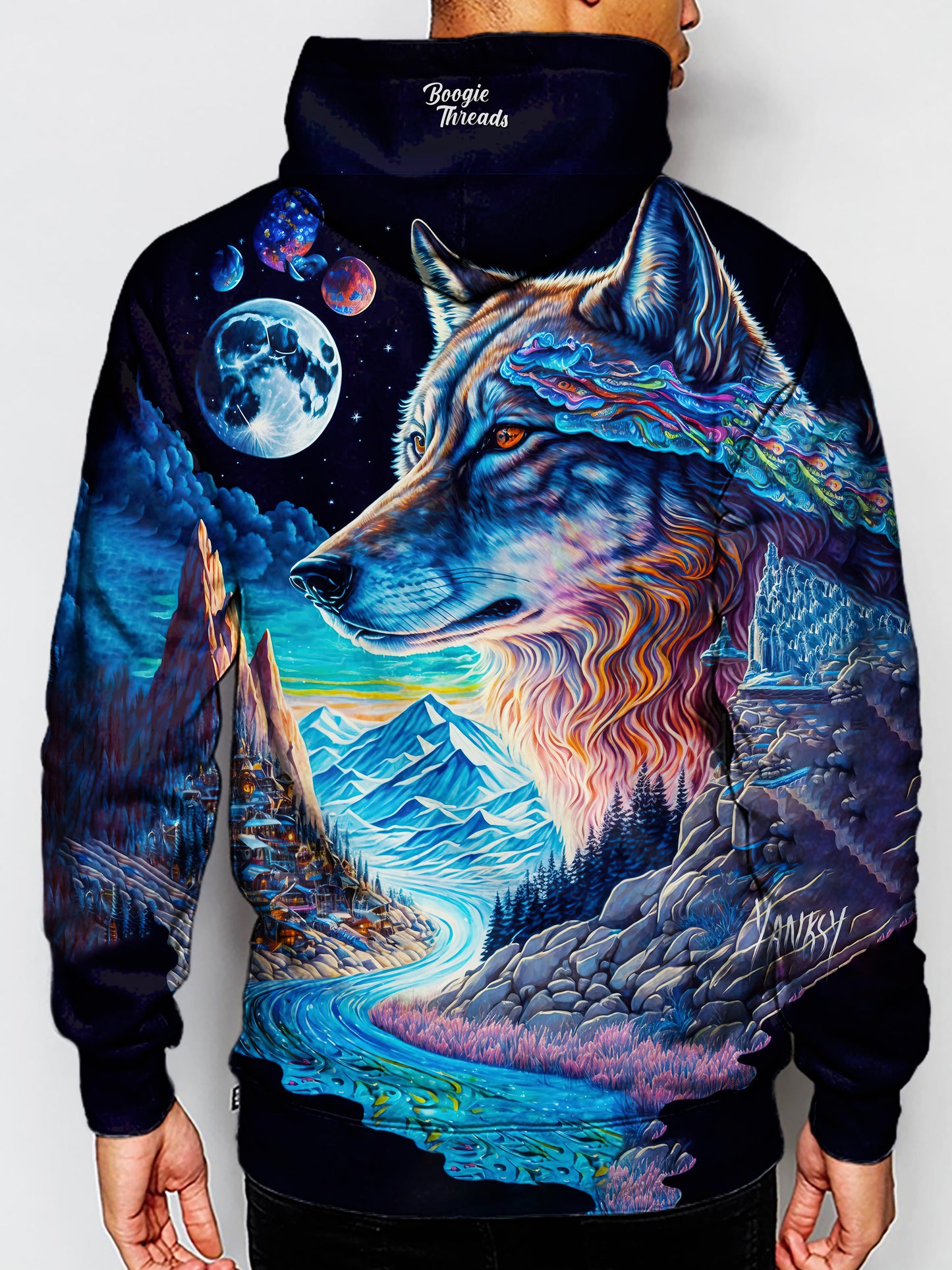 Stay comfy and stylish all night long with this pullover hoodie