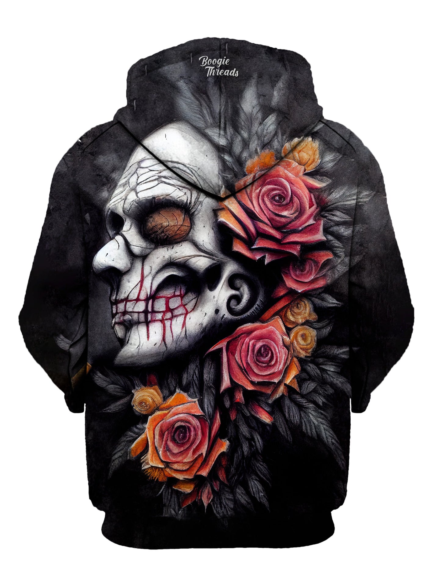 Illustrious Compassion Unisex Pullover Hoodie - EDM Festival Clothing - Boogie Threads