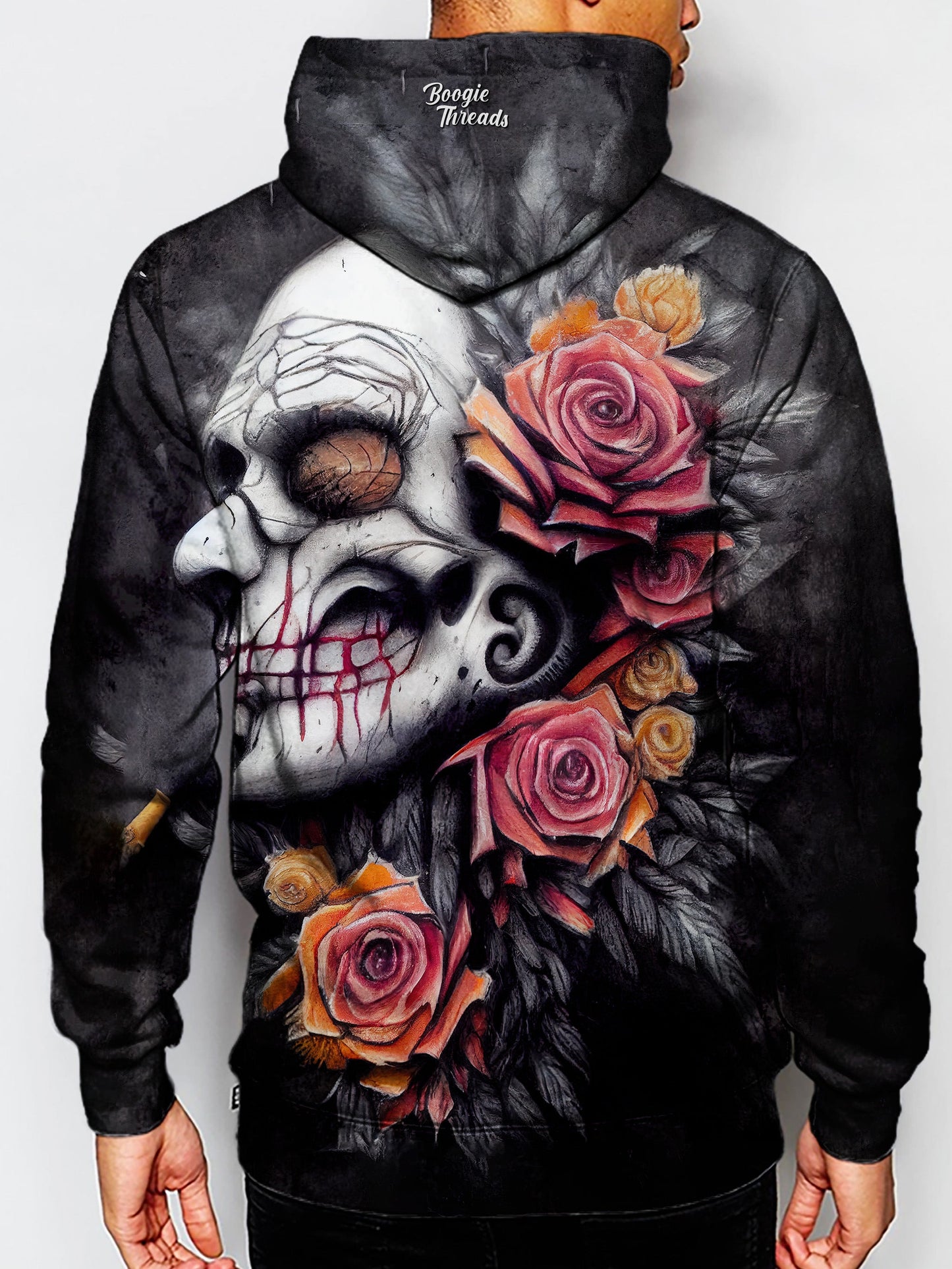 Illustrious Compassion Unisex Pullover Hoodie - EDM Festival Clothing - Boogie Threads