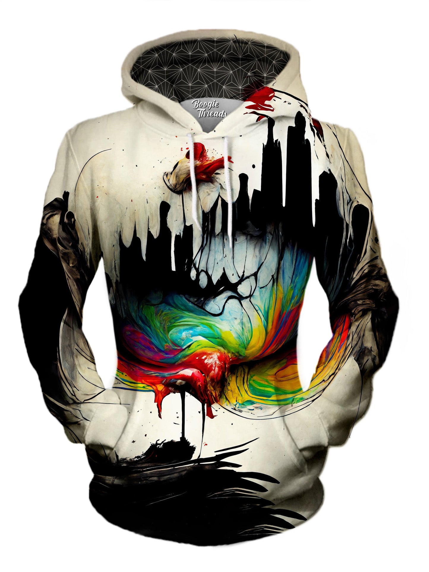 Impure Existence Unisex Pullover Hoodie - EDM Festival Clothing - Boogie Threads
